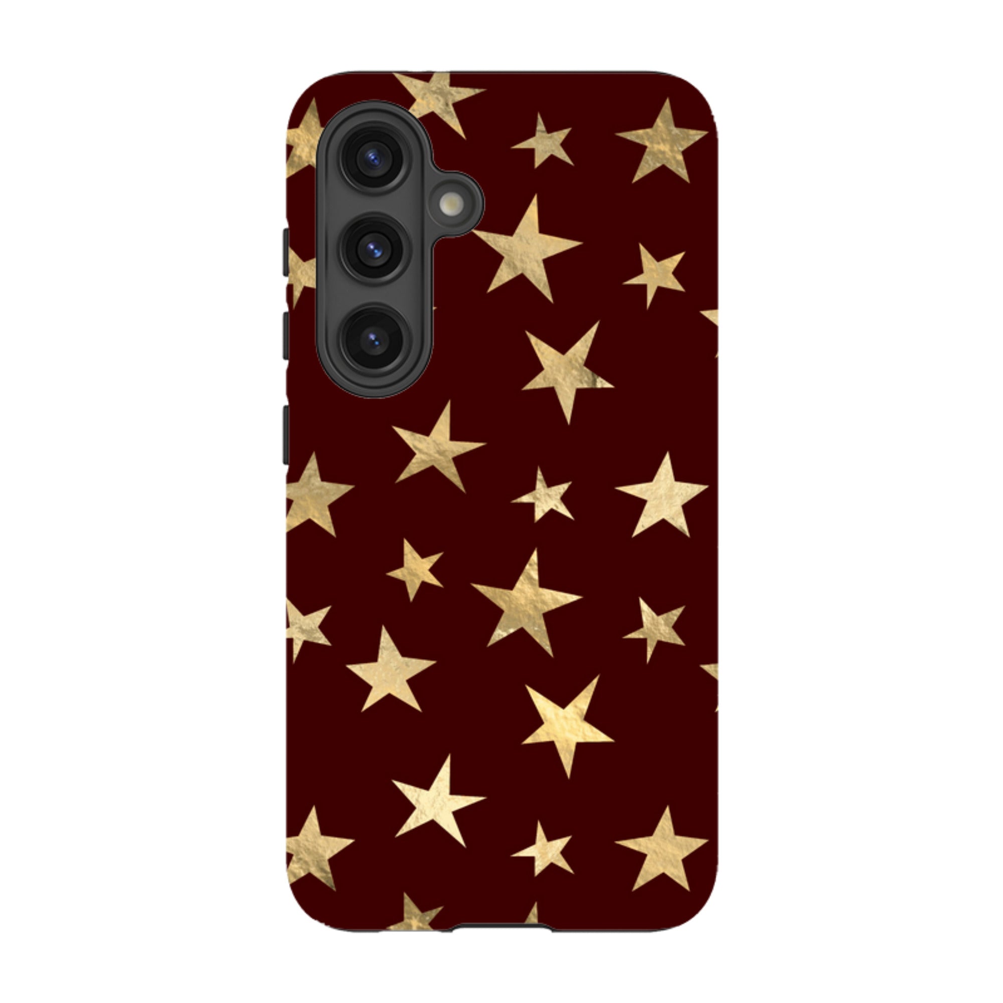 Samsung Tough Case - Brown and Gold Stars