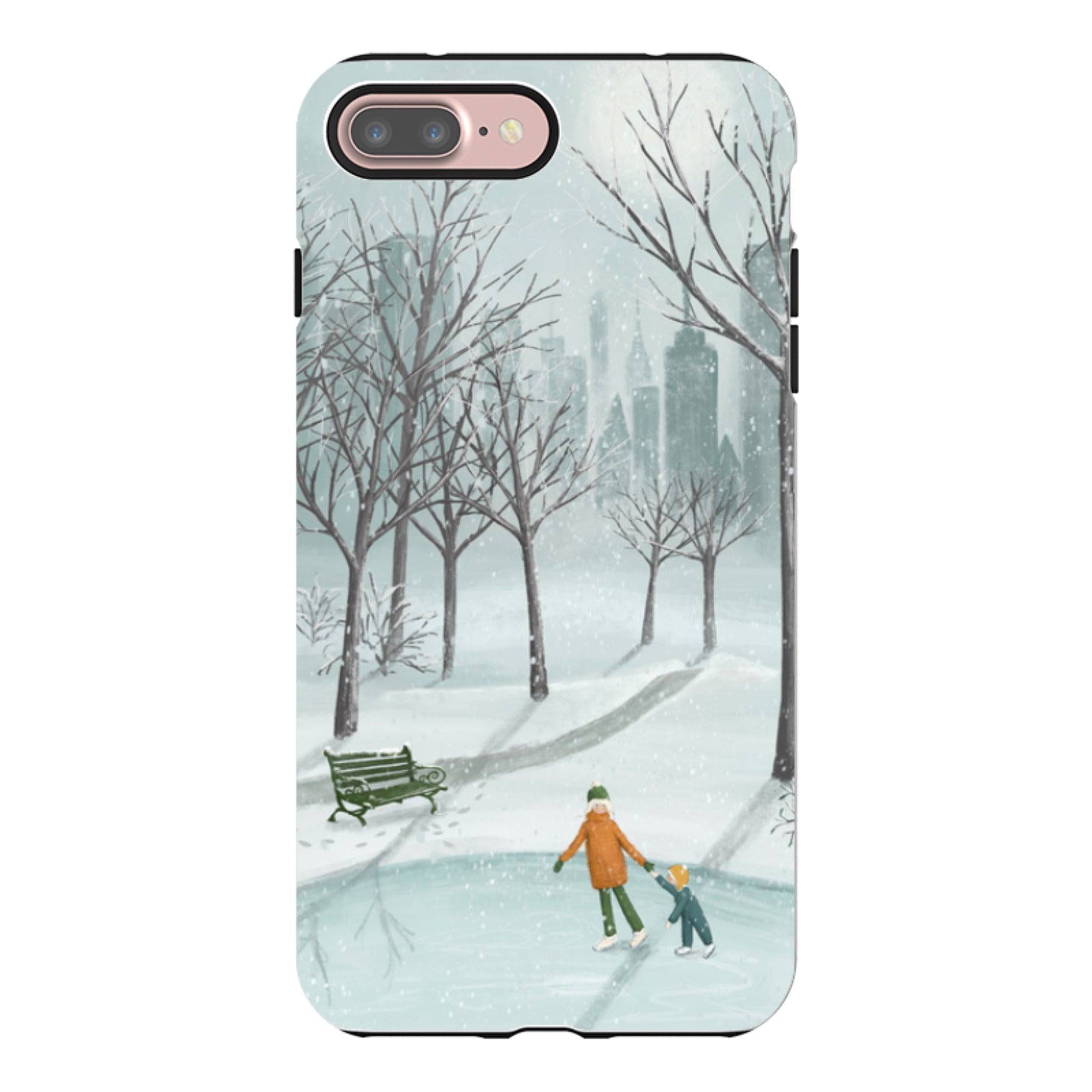 iPhone Tough Case - Winter By Maja Lindberg