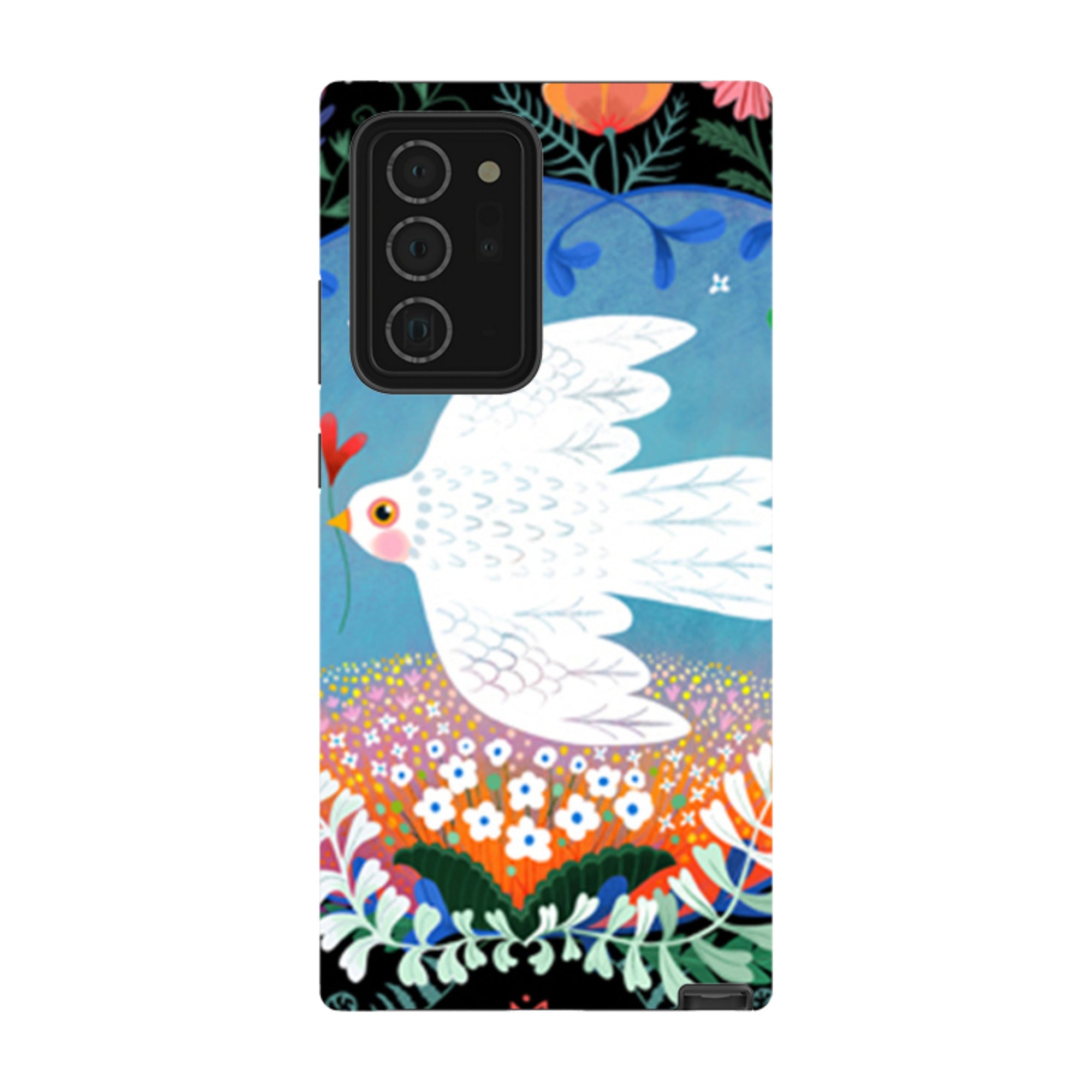 Samsung Tough Case - Peacebird By Mia Underwood