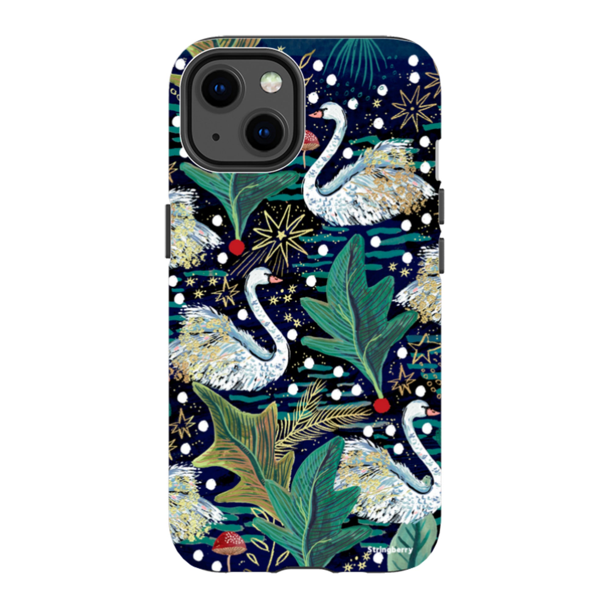 iPhone MagSafe Tough Case - Swan By Emma Frances Grant
