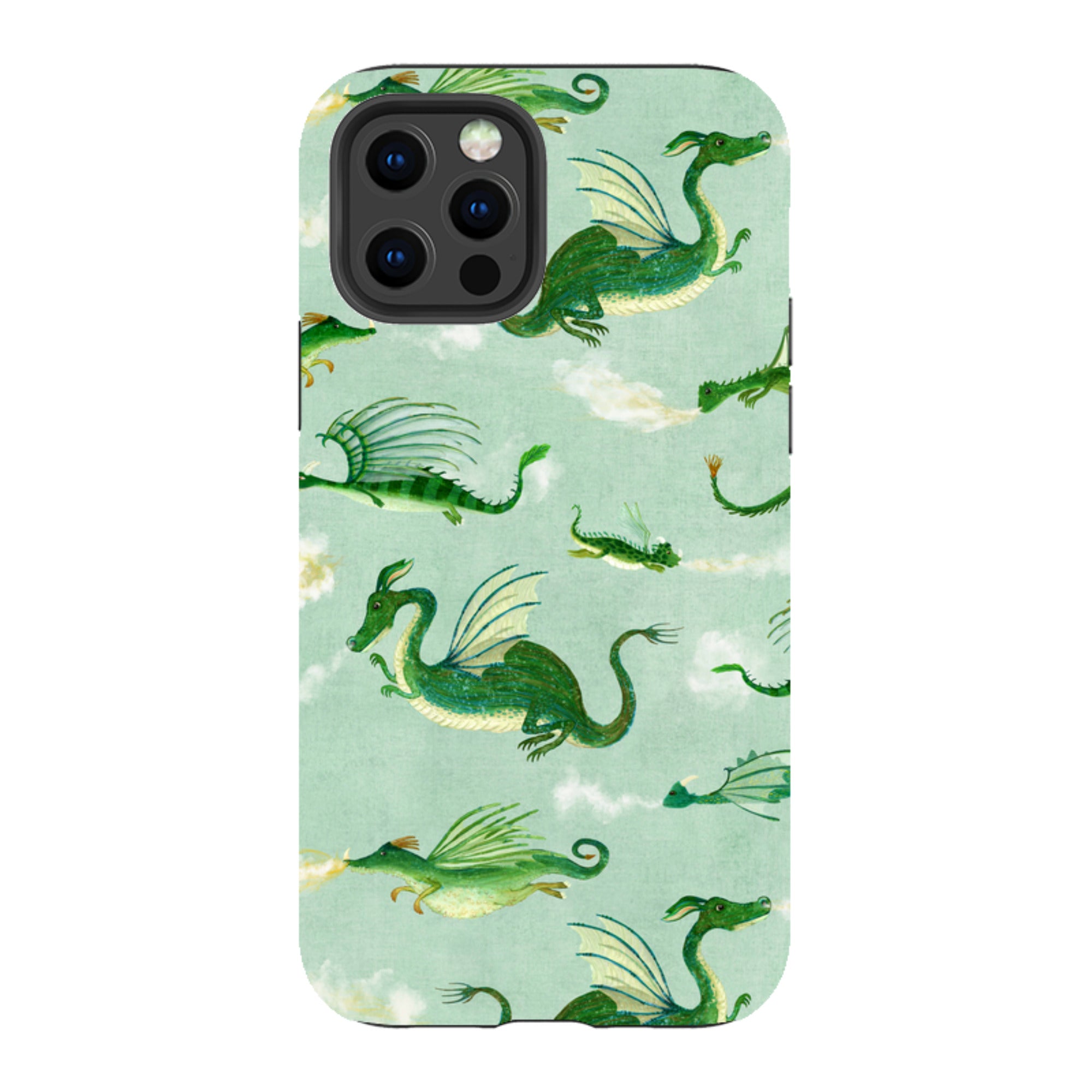 iPhone Tough Case - Dragons By Katherine Quinn