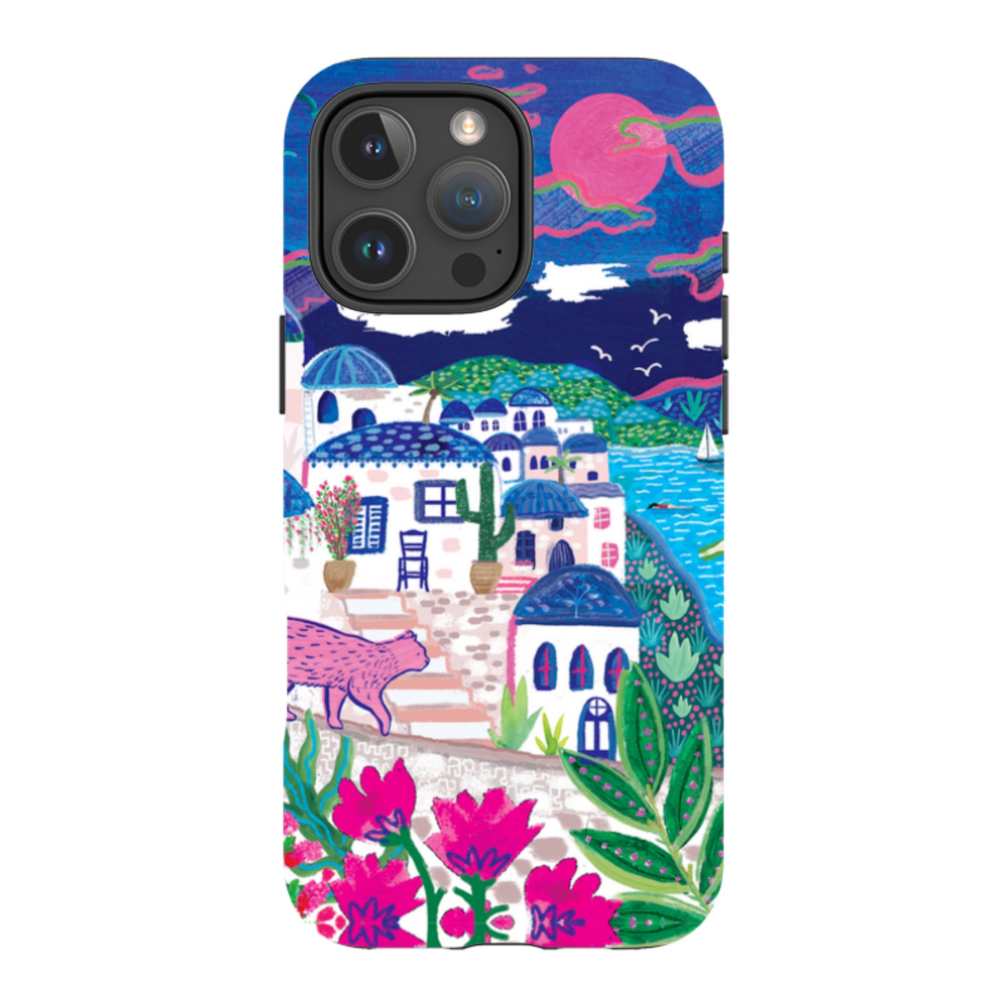 iPhone Tough Case - Sapphire Seas III By Emma Frances Grant