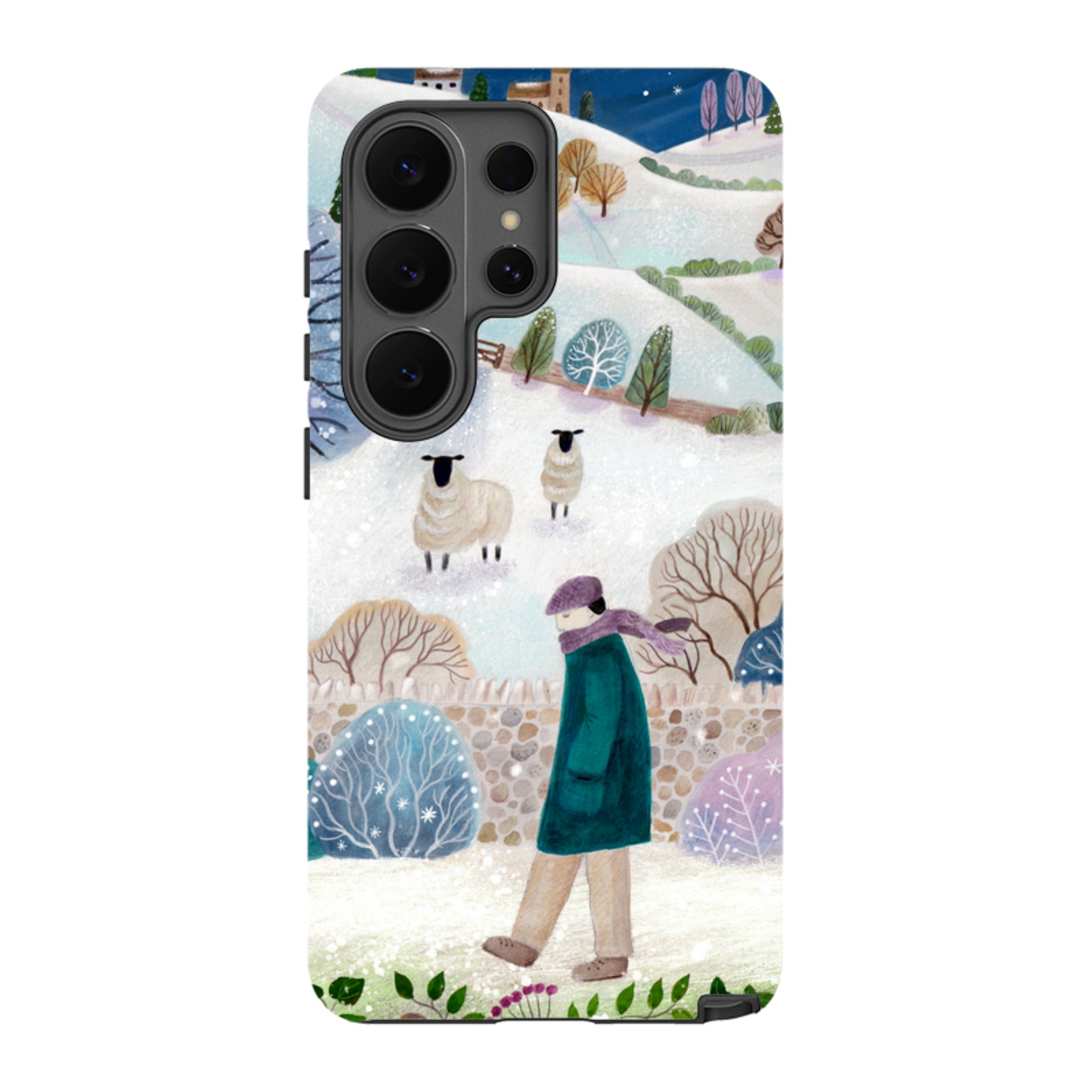 Samsung Tough Case - Across Snowy Fields By Bex Parkin