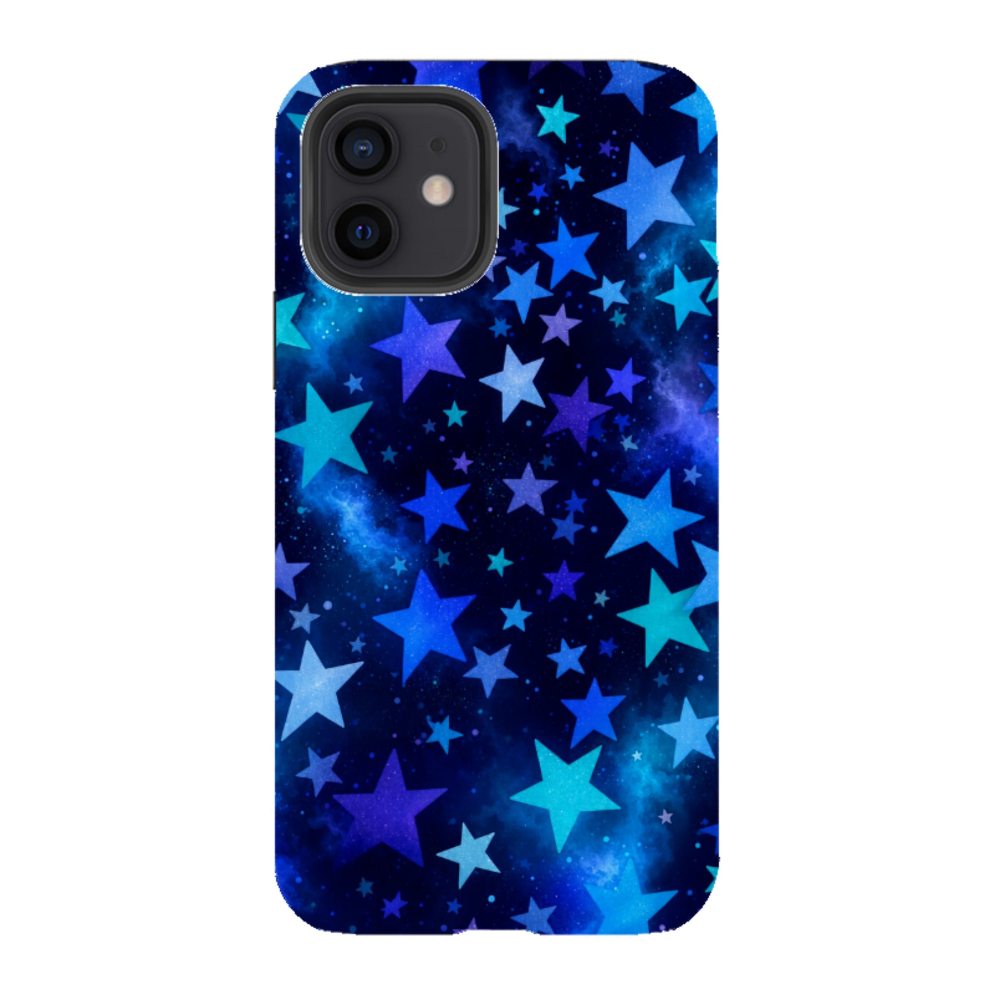 iPhone Tough Case - Blue Galaxy Star