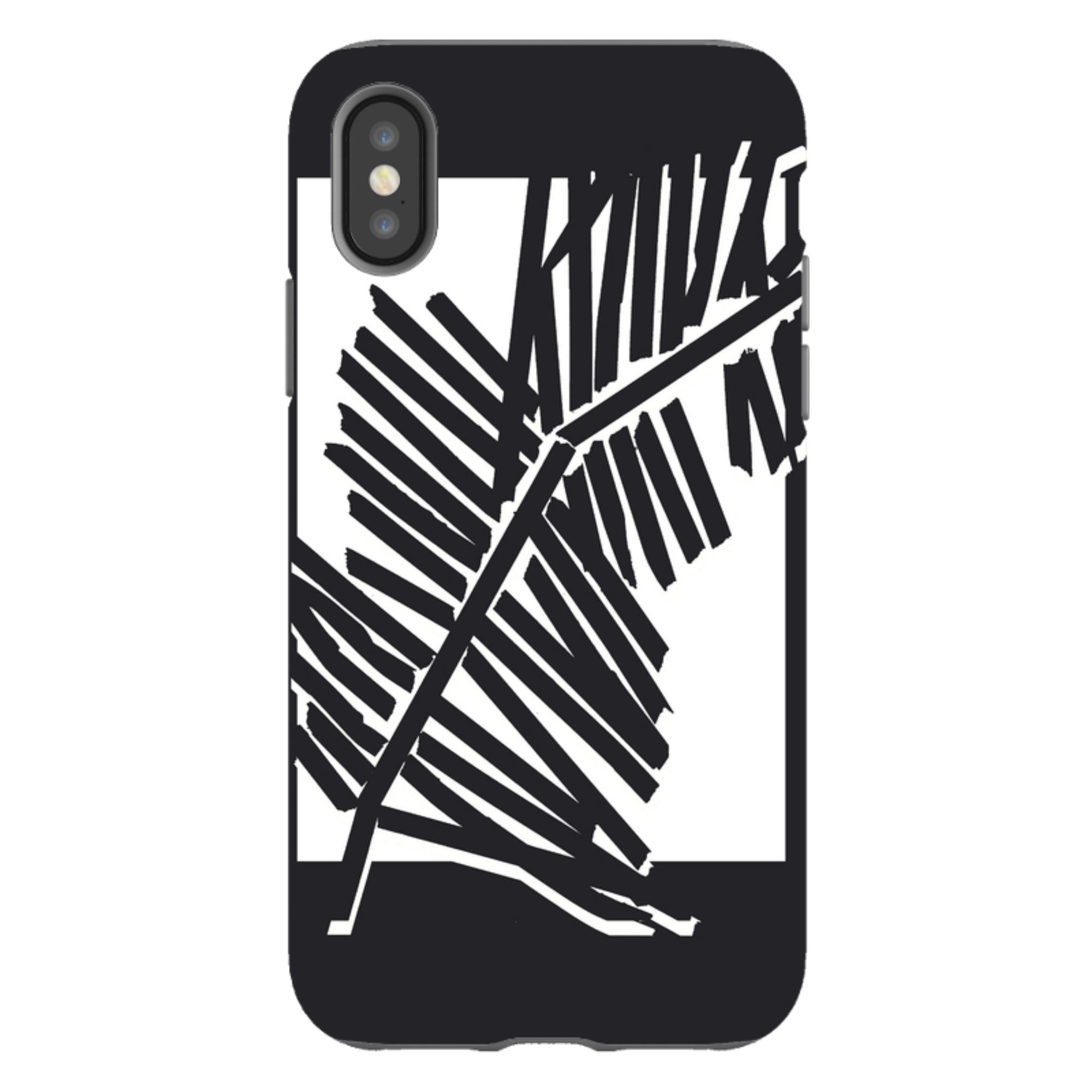 iPhone Tough Case - Palm Moon Silhouette By Kitty Joseph
