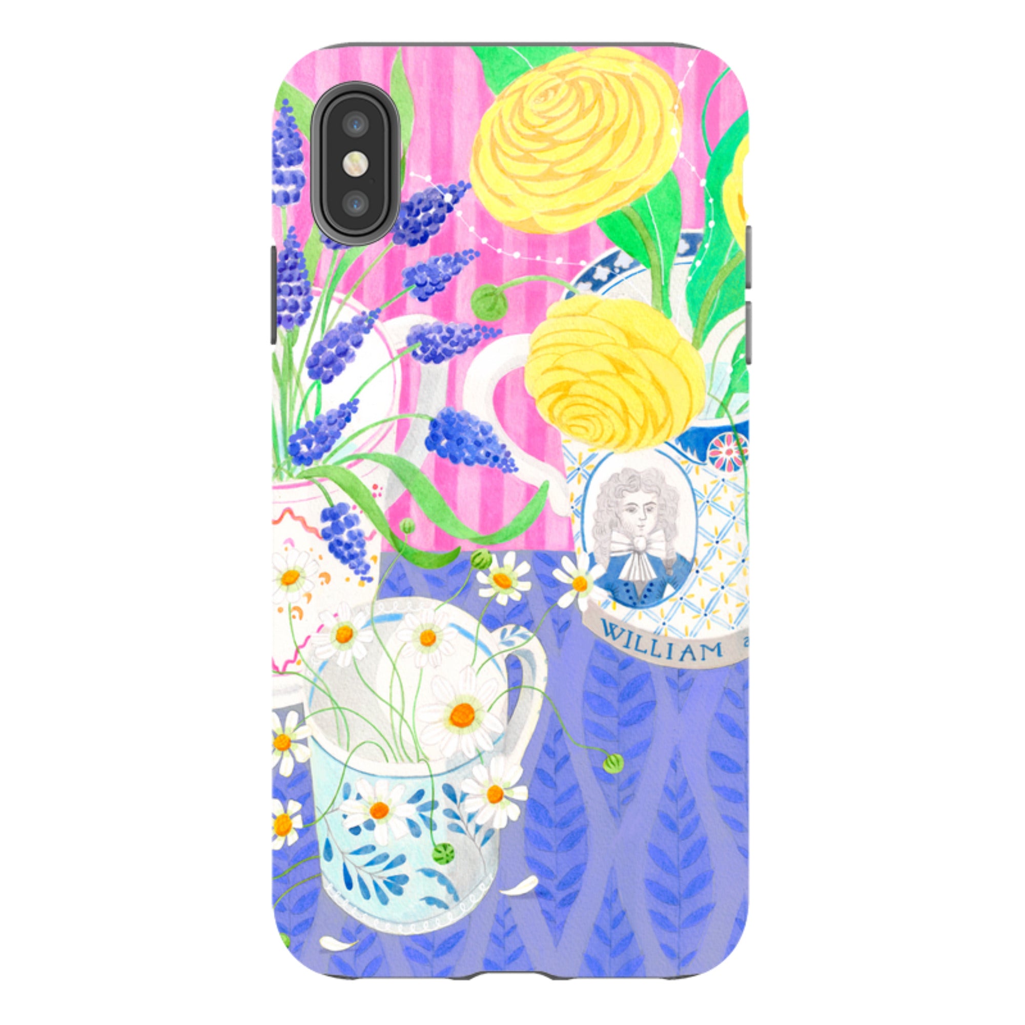 iPhone Tough Case - Muscari Flowers By Bex Parkin