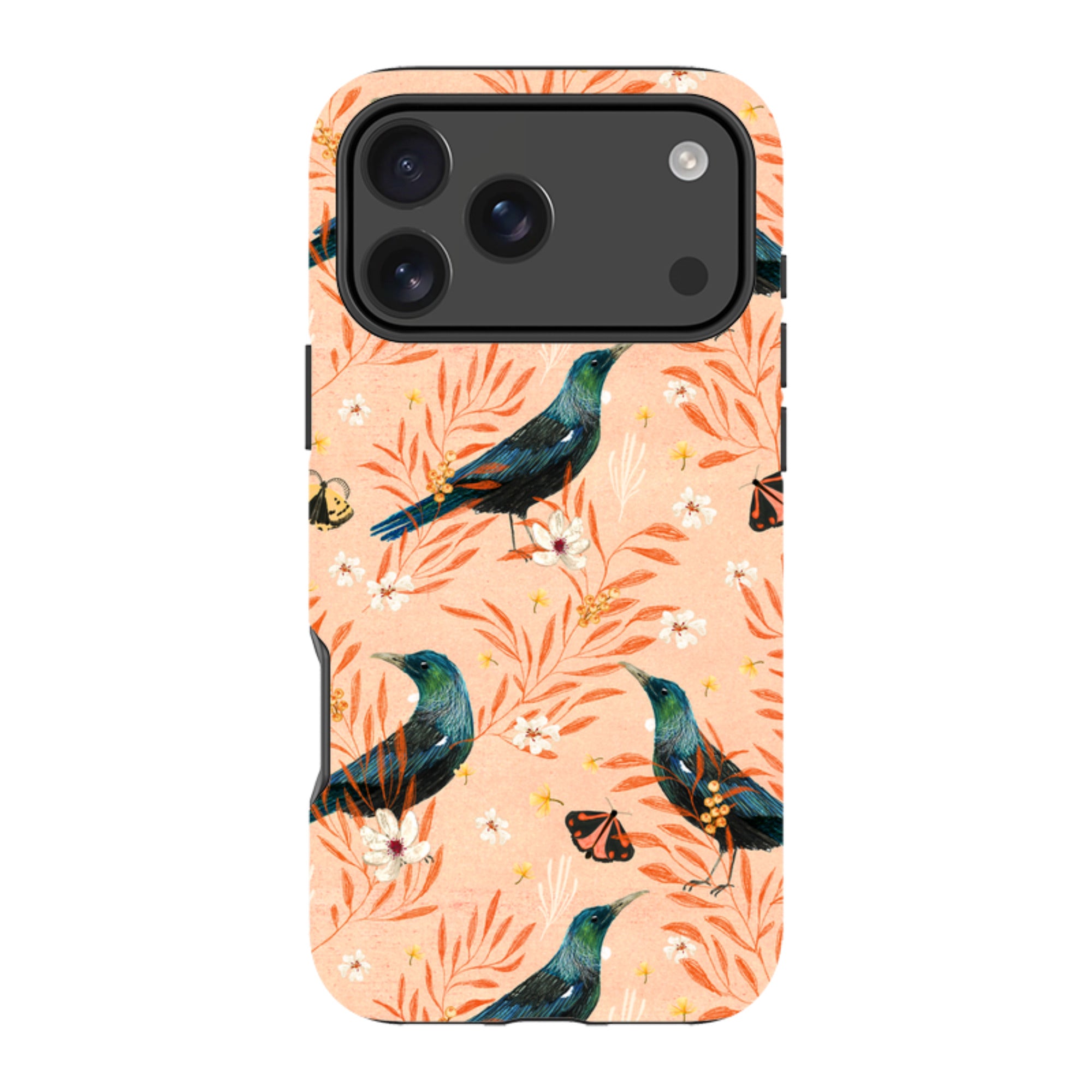 iPhone Tough Case - Tui Pink By Katherine Quinn