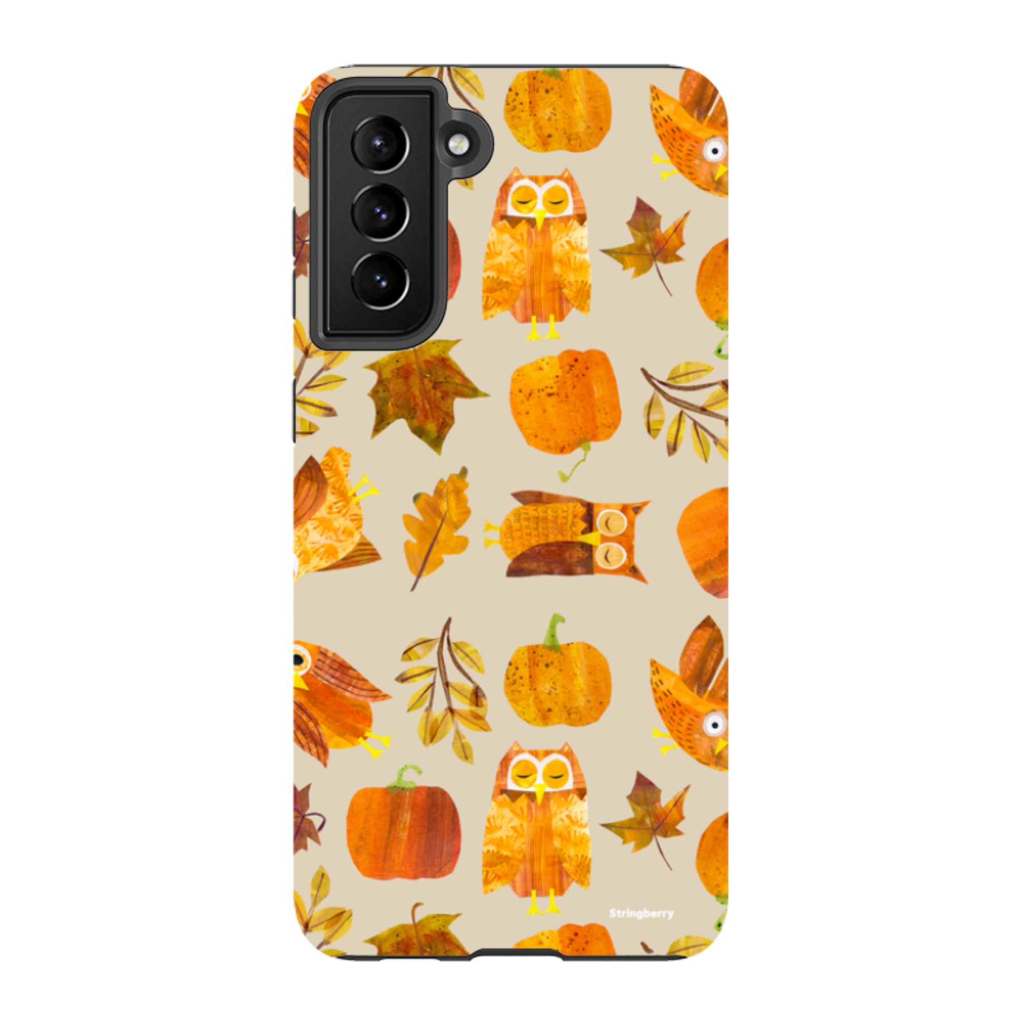 Samsung Tough Case - Pumpkins and Owls By Tracey English