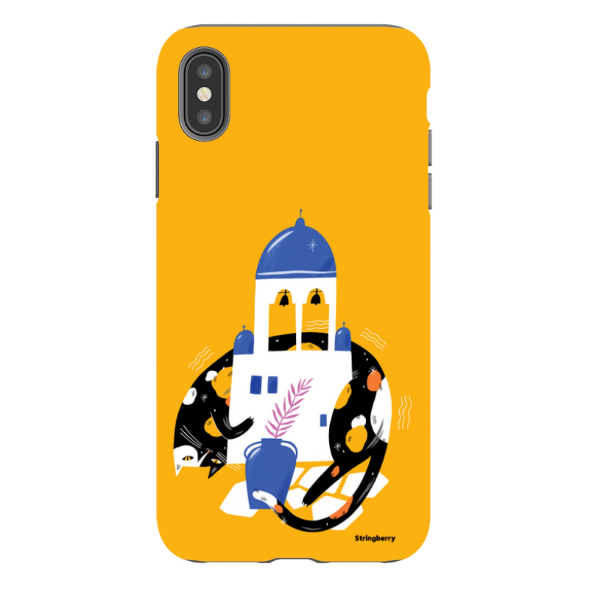 iPhone Tough Case - Calico By Madalina Andronic