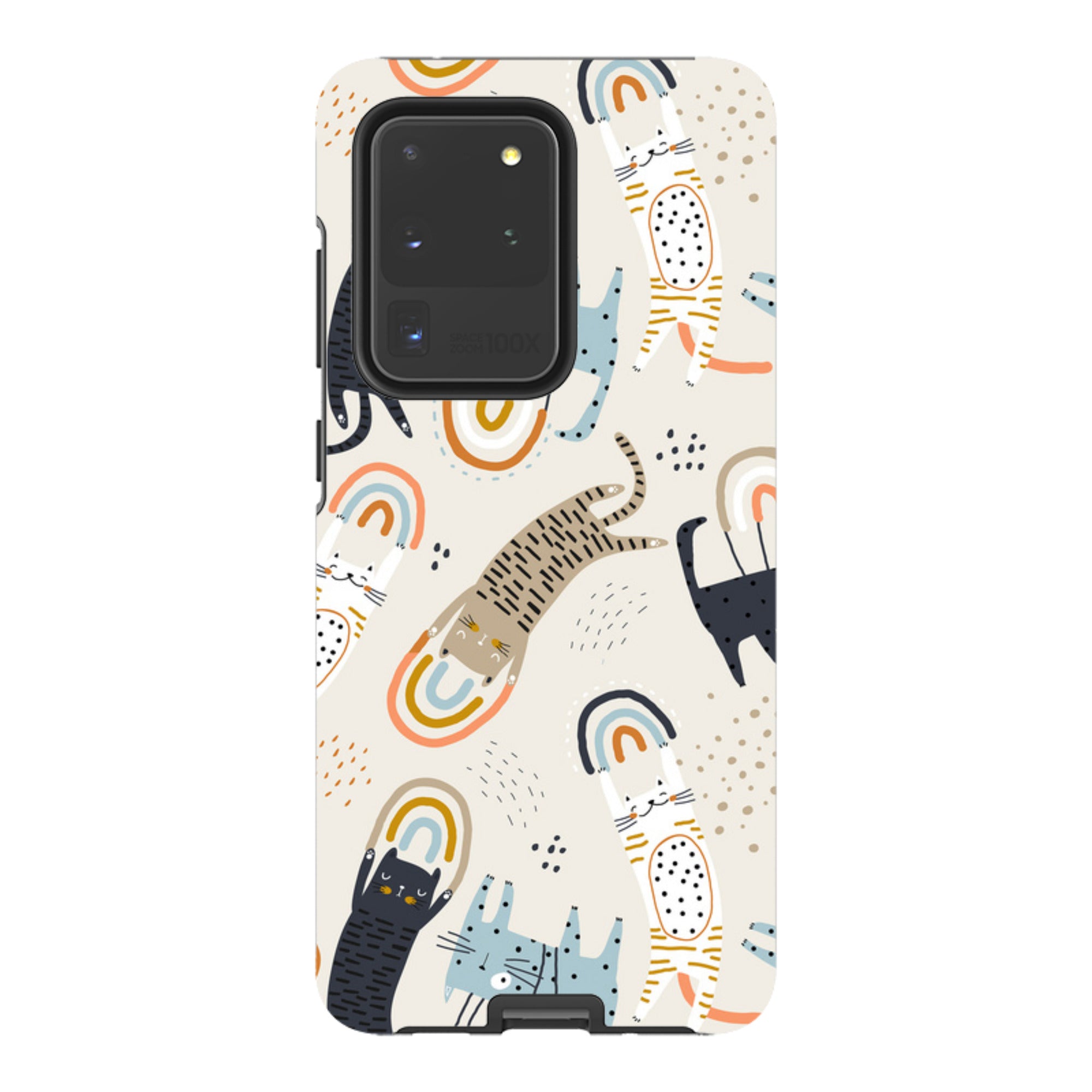 Samsung Tough Case - Rainbow Cats