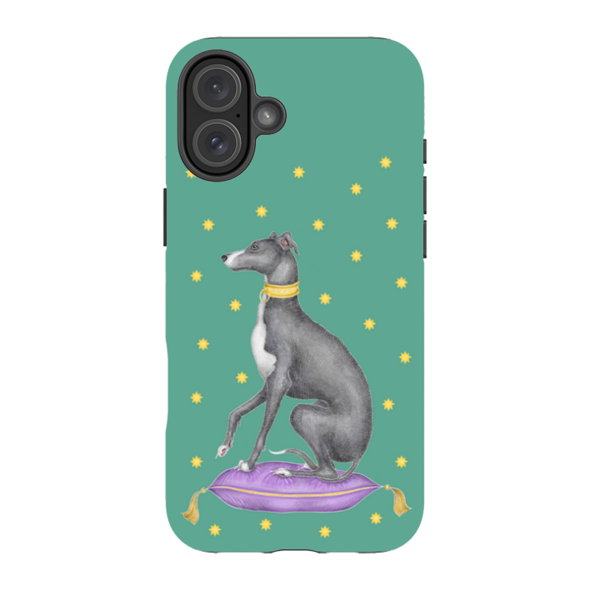 iPhone MagSafe Tough Case - Italian Greyhound By Catherine Rowe