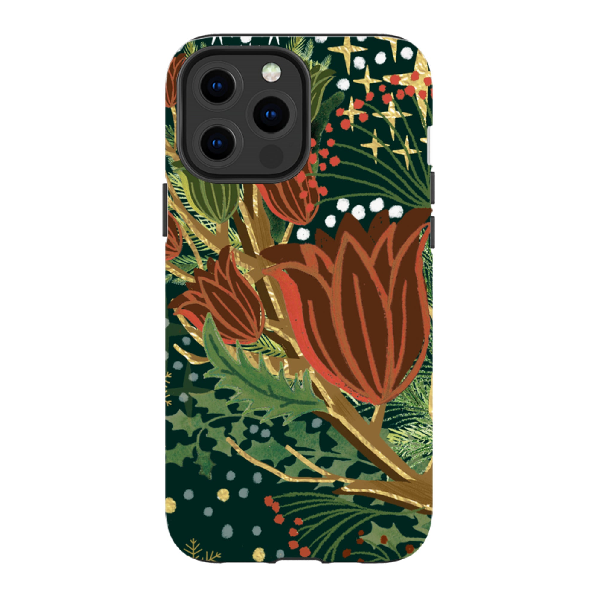 iPhone Tough Case - Winter Deer II By Emma Frances Grant