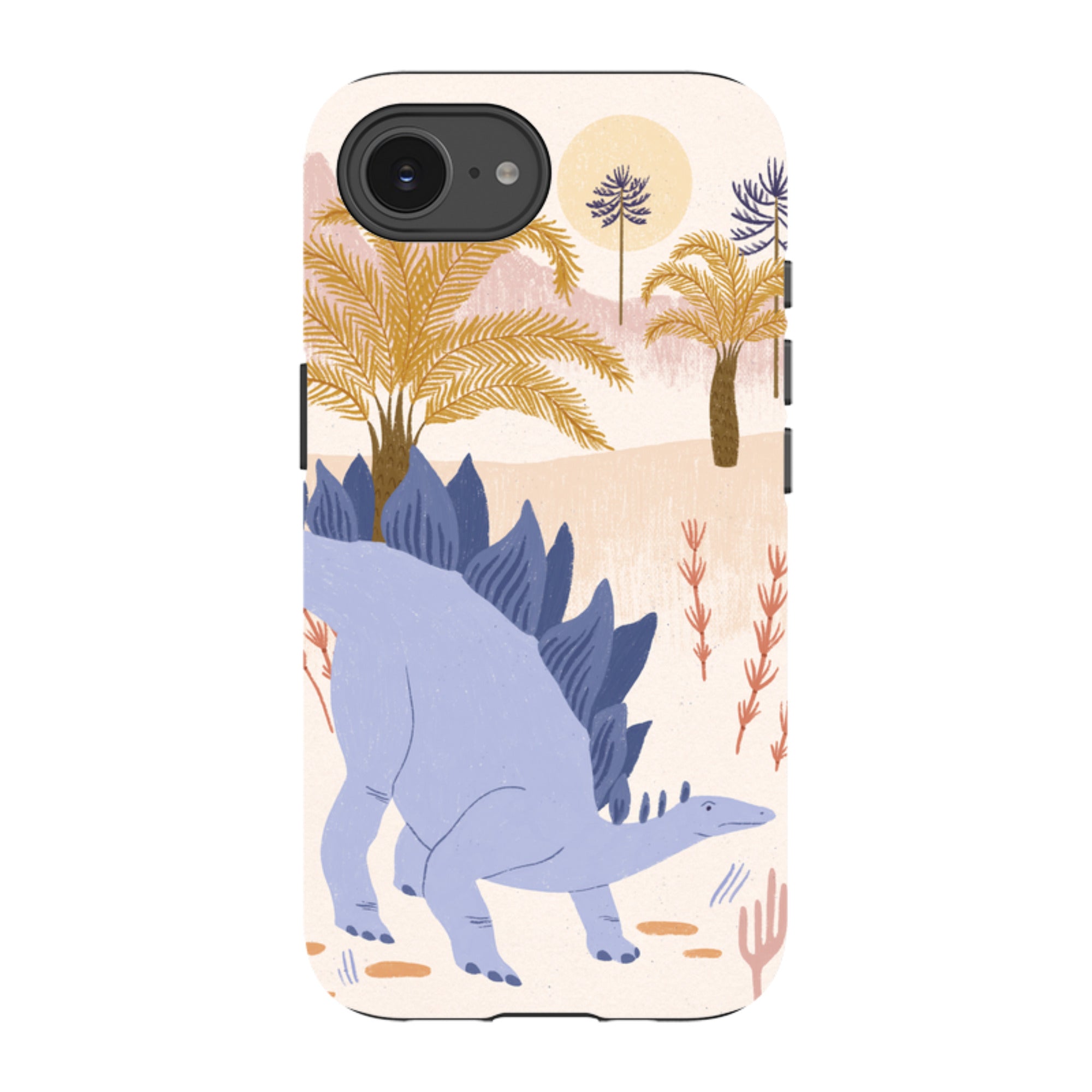 iPhone Tough Case - Stegosaurus By Meghann Rader