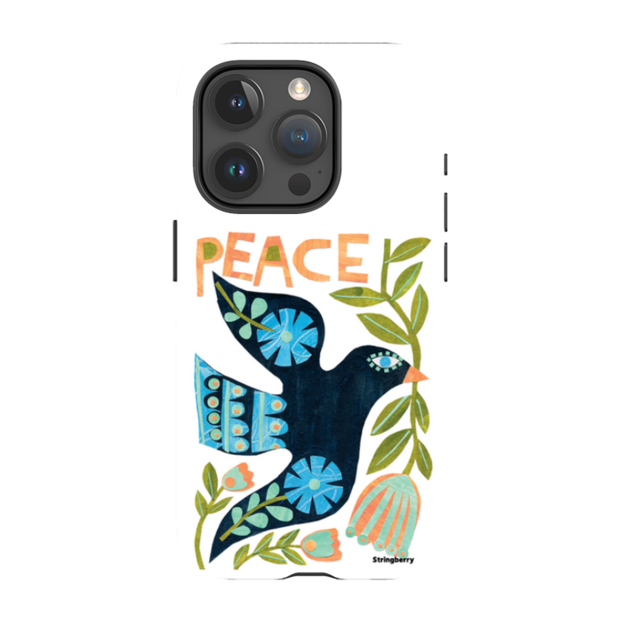 iPhone Tough Case - Peace By Tracey English