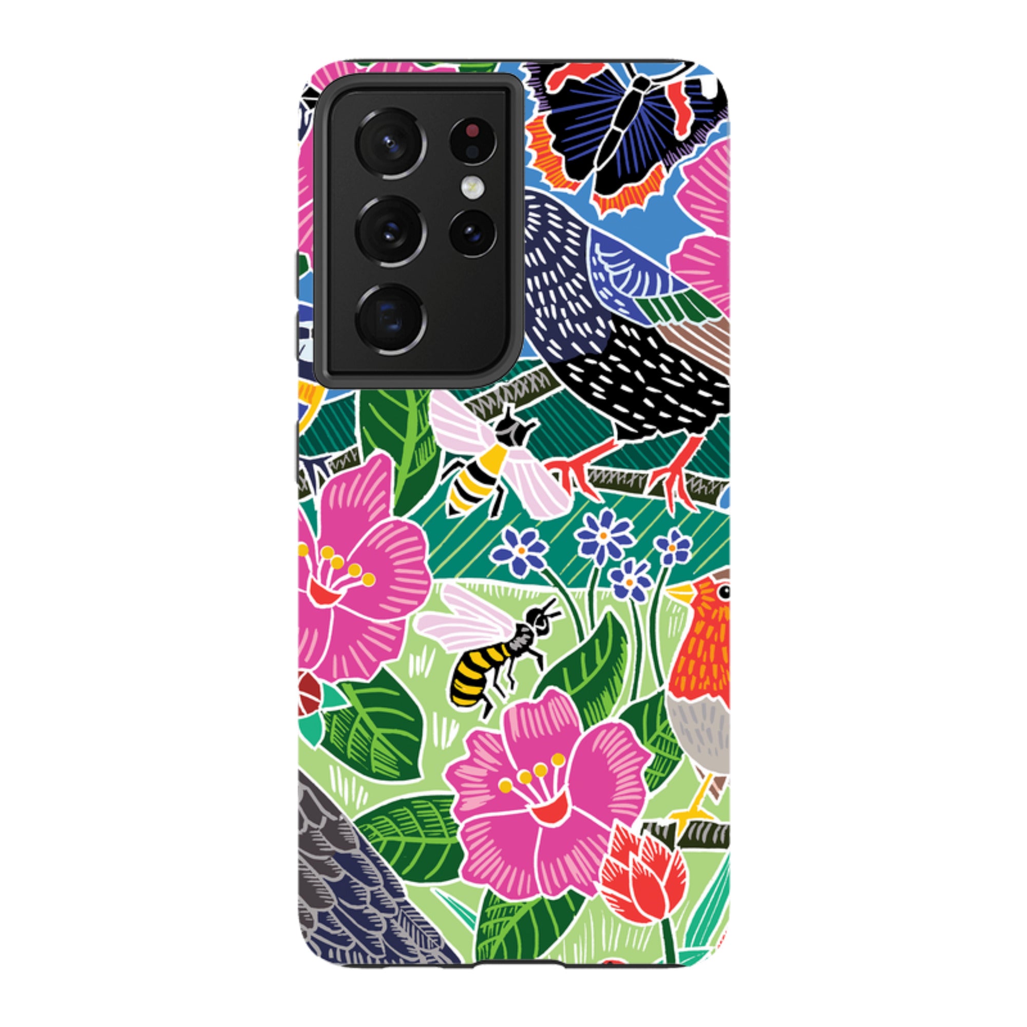 Samsung Tough Case - Garden Bird Jigsaw A By Kate Heiss