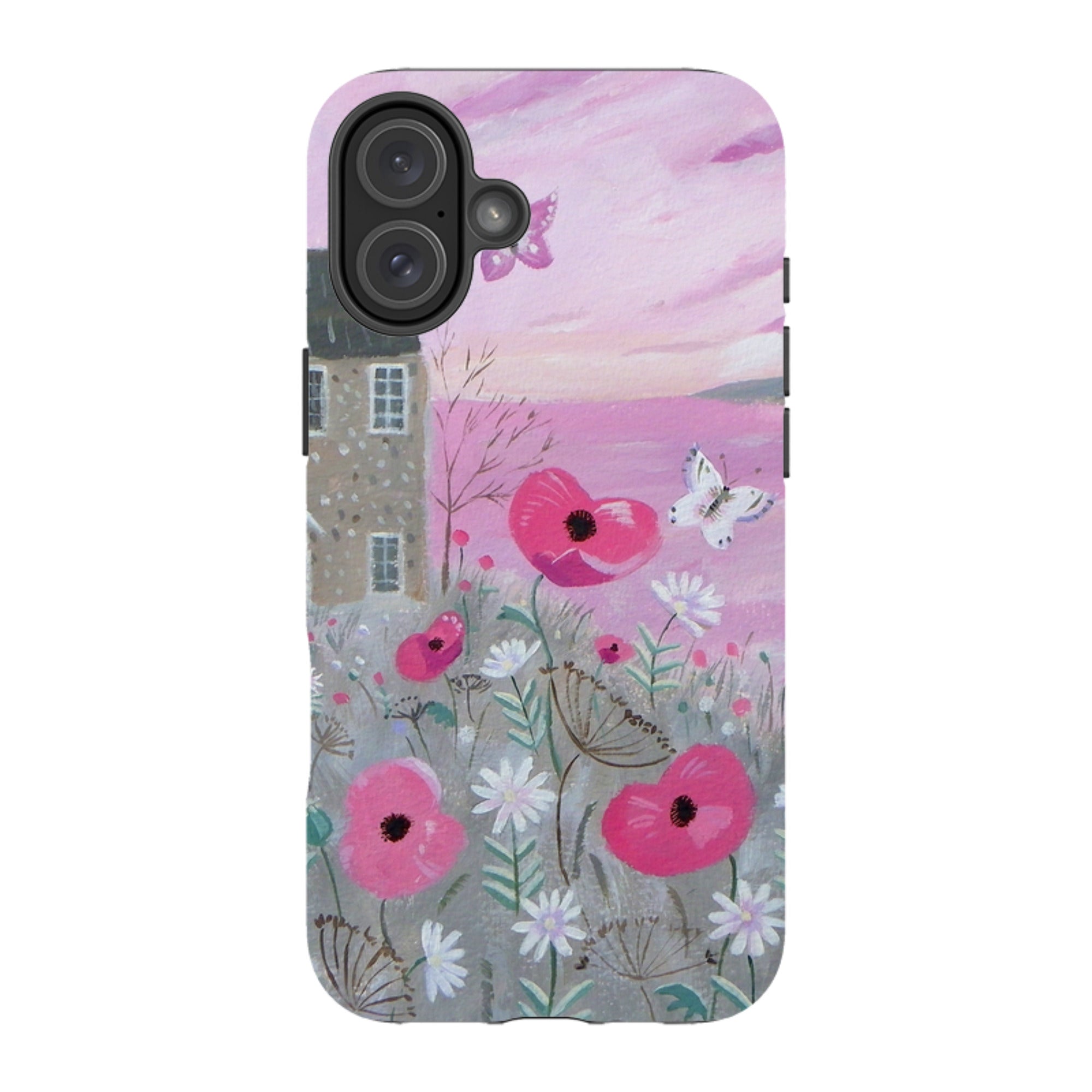 iPhone MagSafe Tough Case - Seaside Flowers By Mary Stubberfield