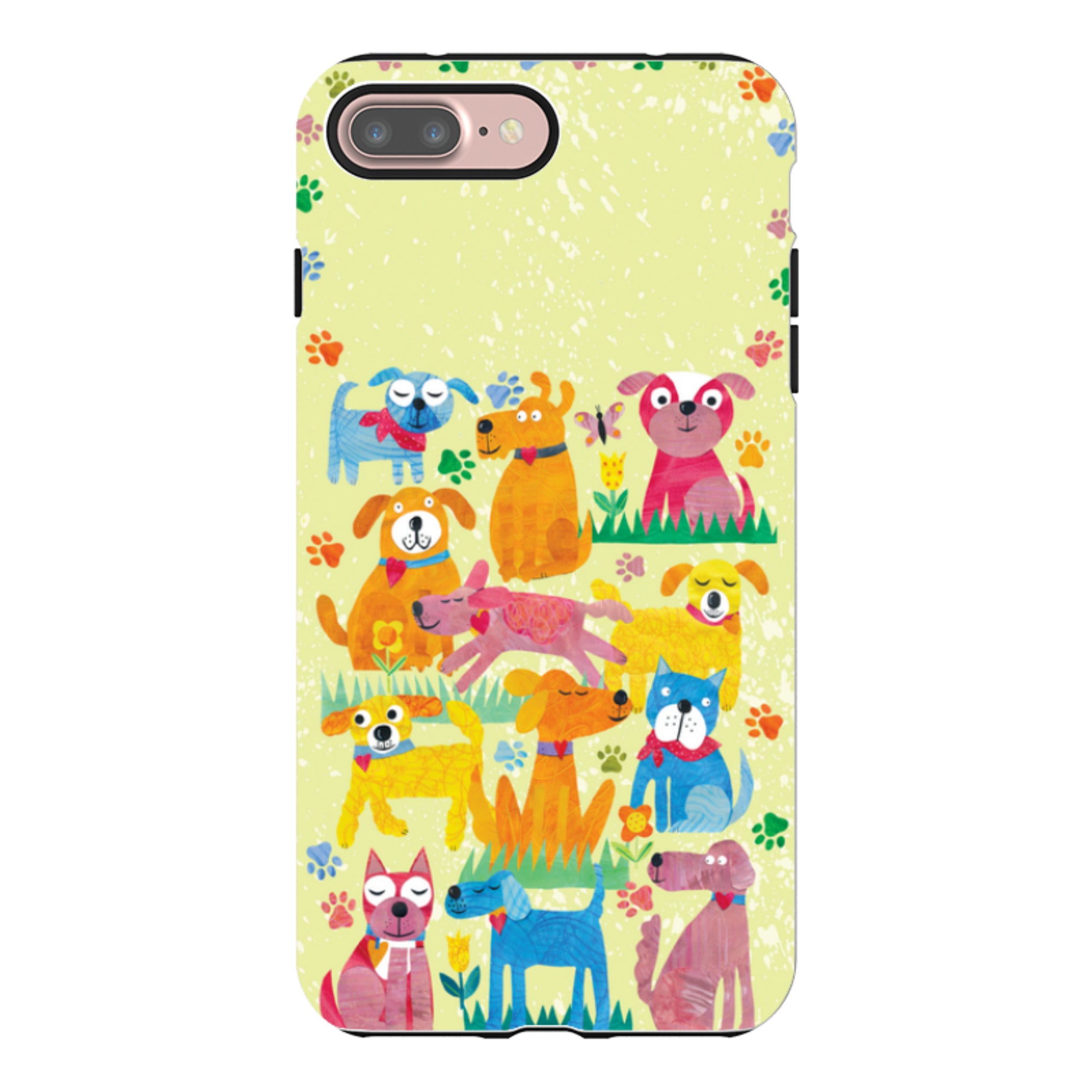 iPhone Tough Case - Dogs in the park By Tracey English