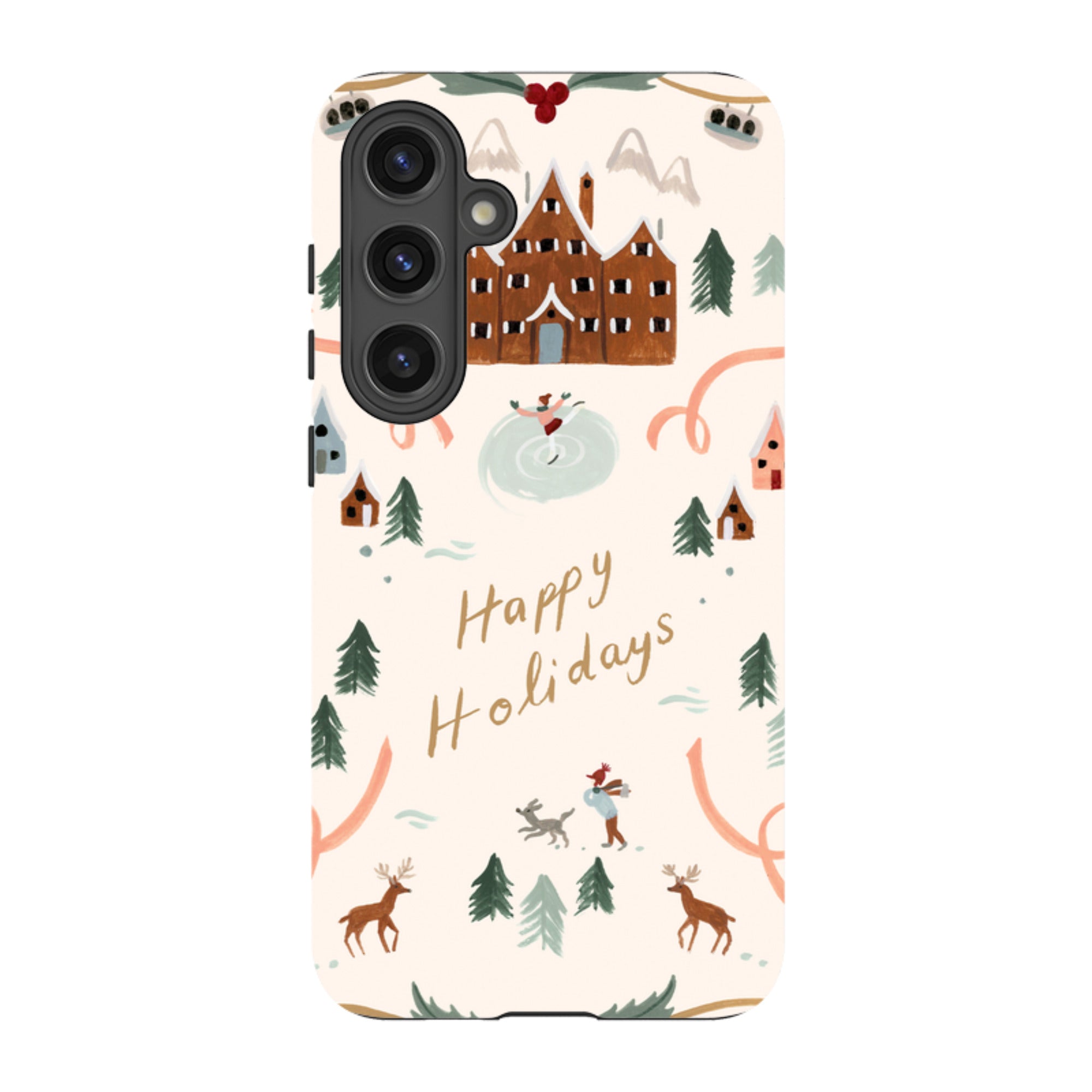 Samsung Tough Case - Happy Holidays By Bex Parkin