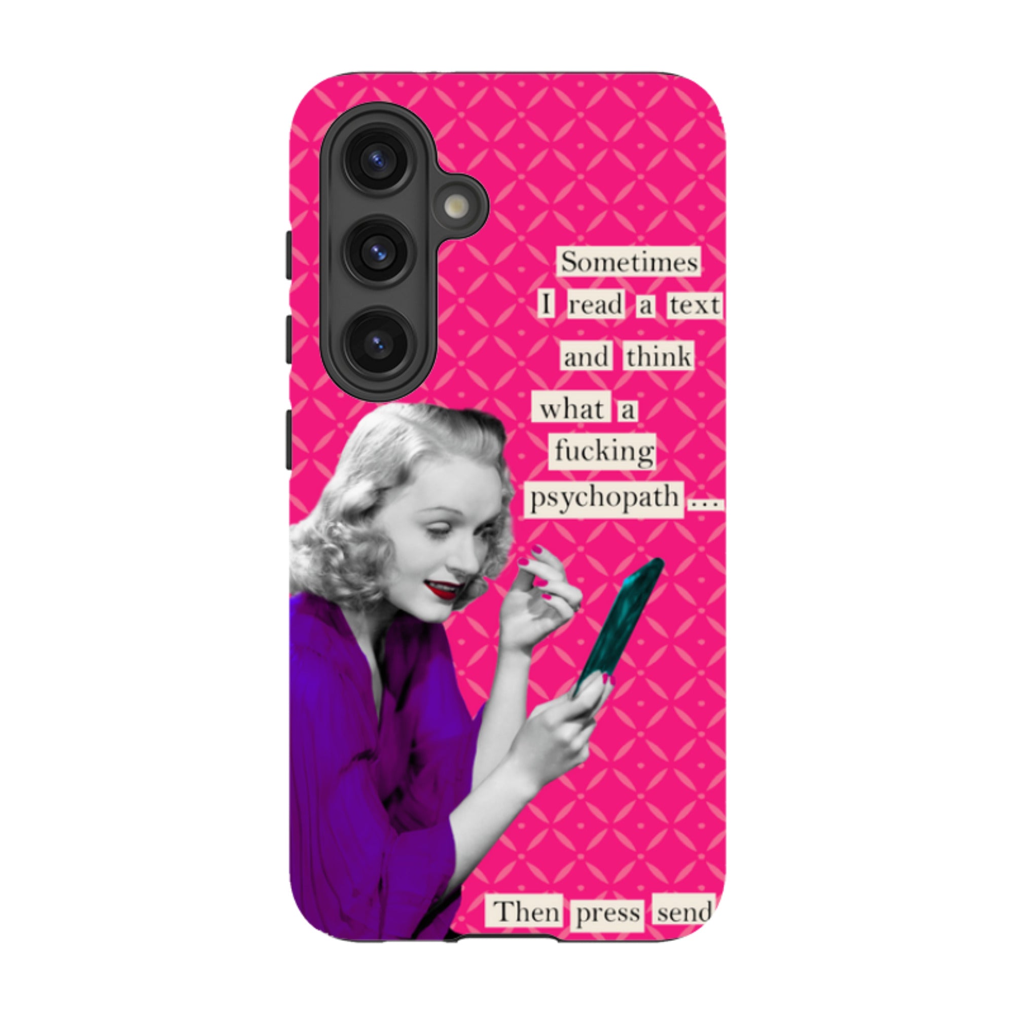Samsung Tough Case - Psychopath By Clare Jordan
