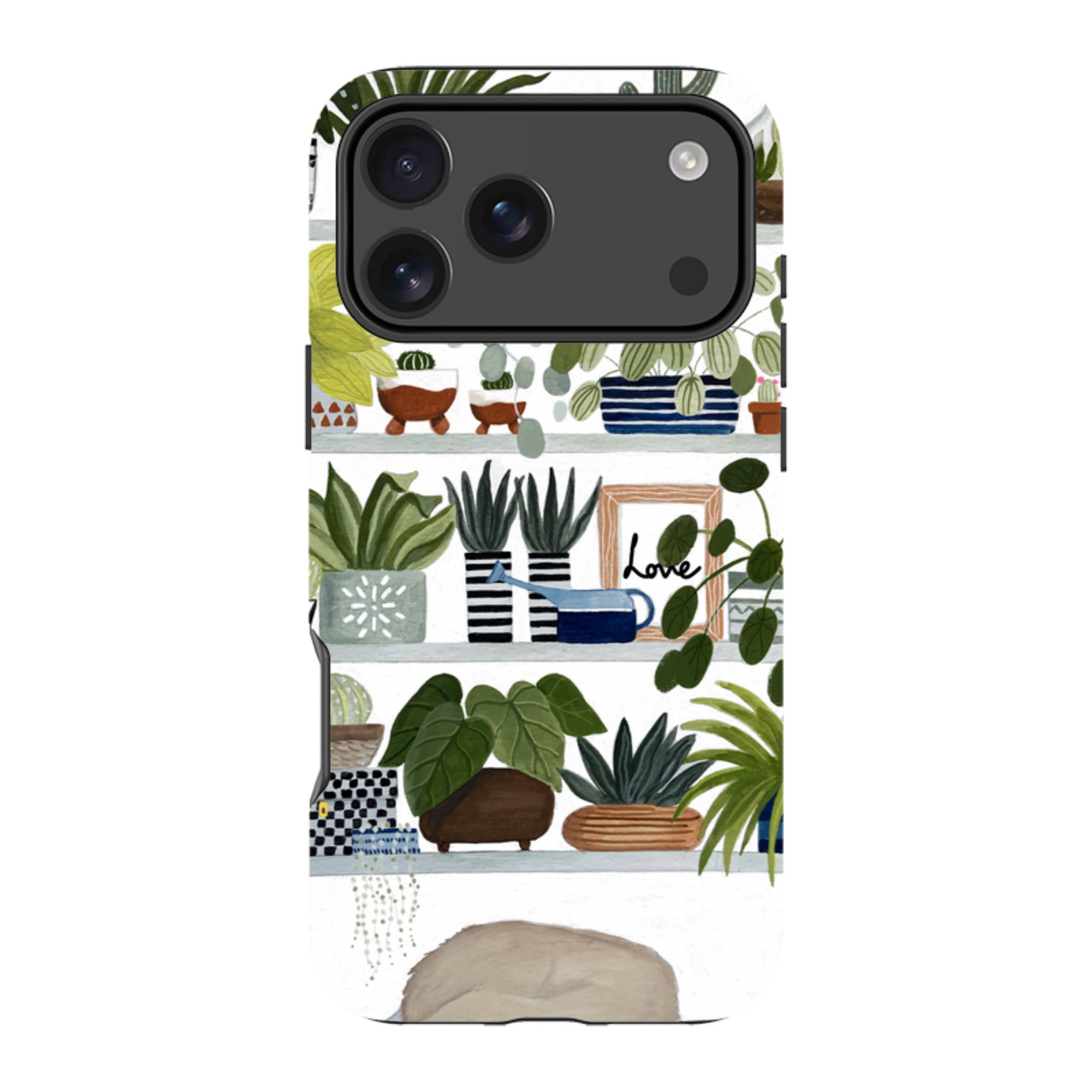 iPhone Tough Case - Plant Shelves By Bex Parkin