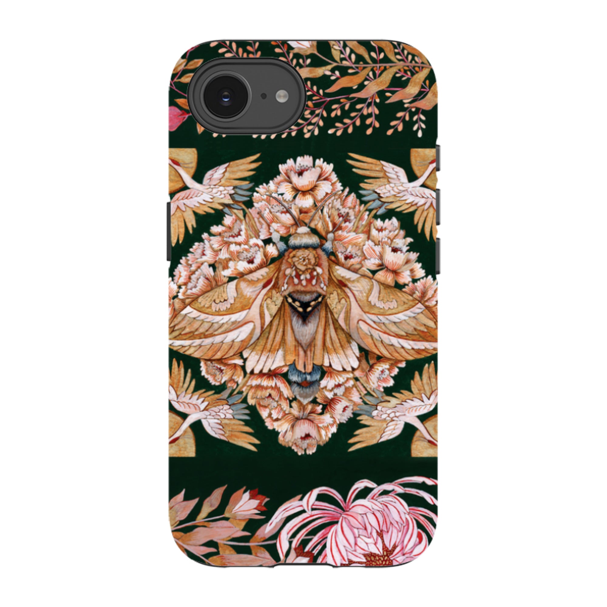 iPhone Tough Case - Golden Moth By Maria Matos