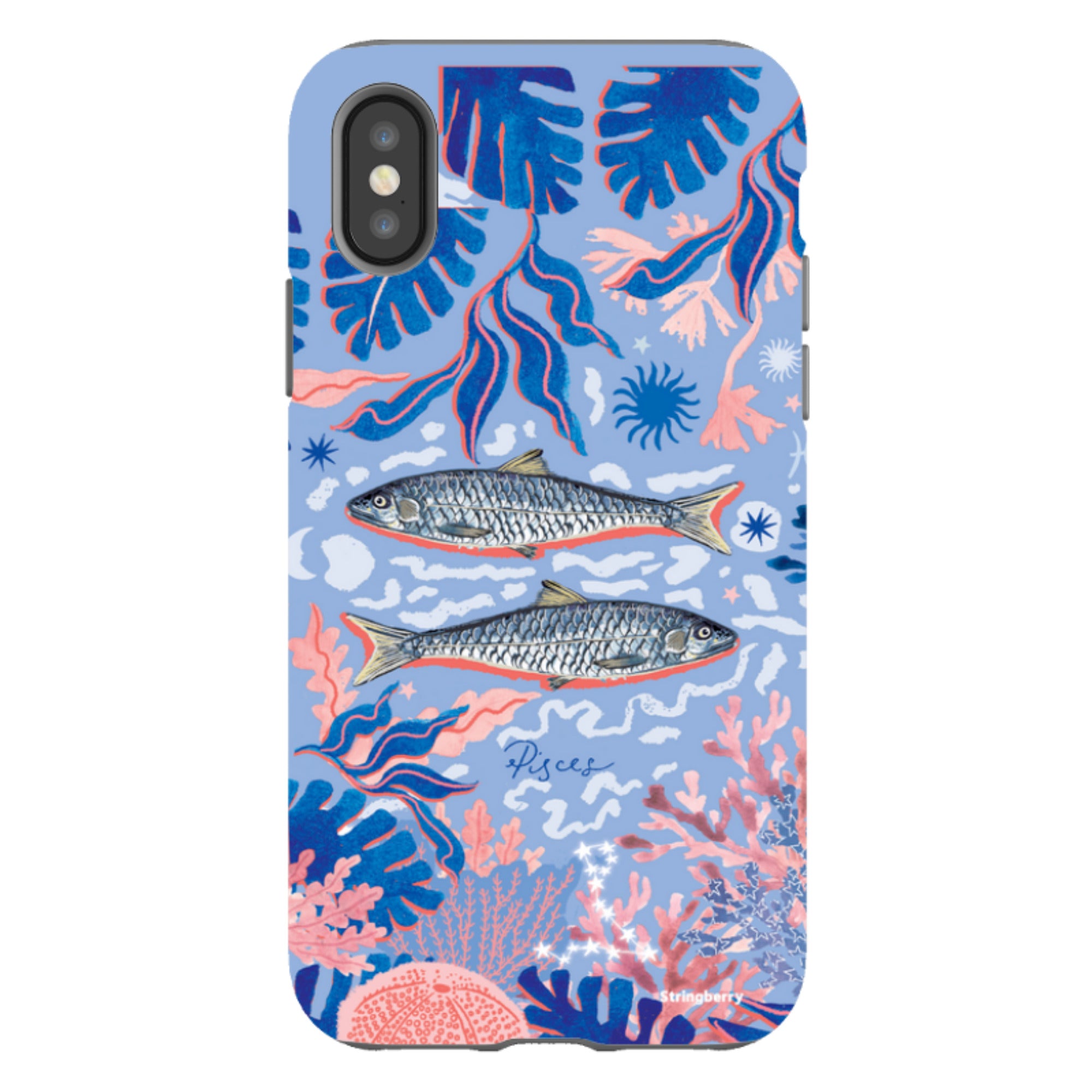 iPhone Tough Case - Pisces By Emma Frances Grant