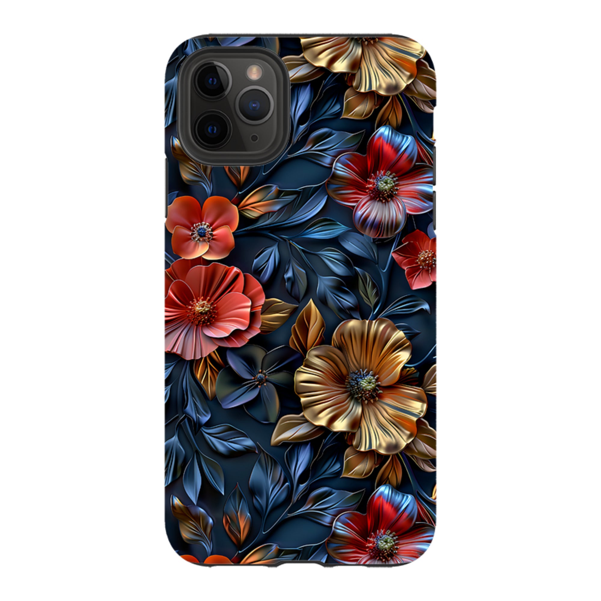 iPhone Tough Case -Cascade Floral