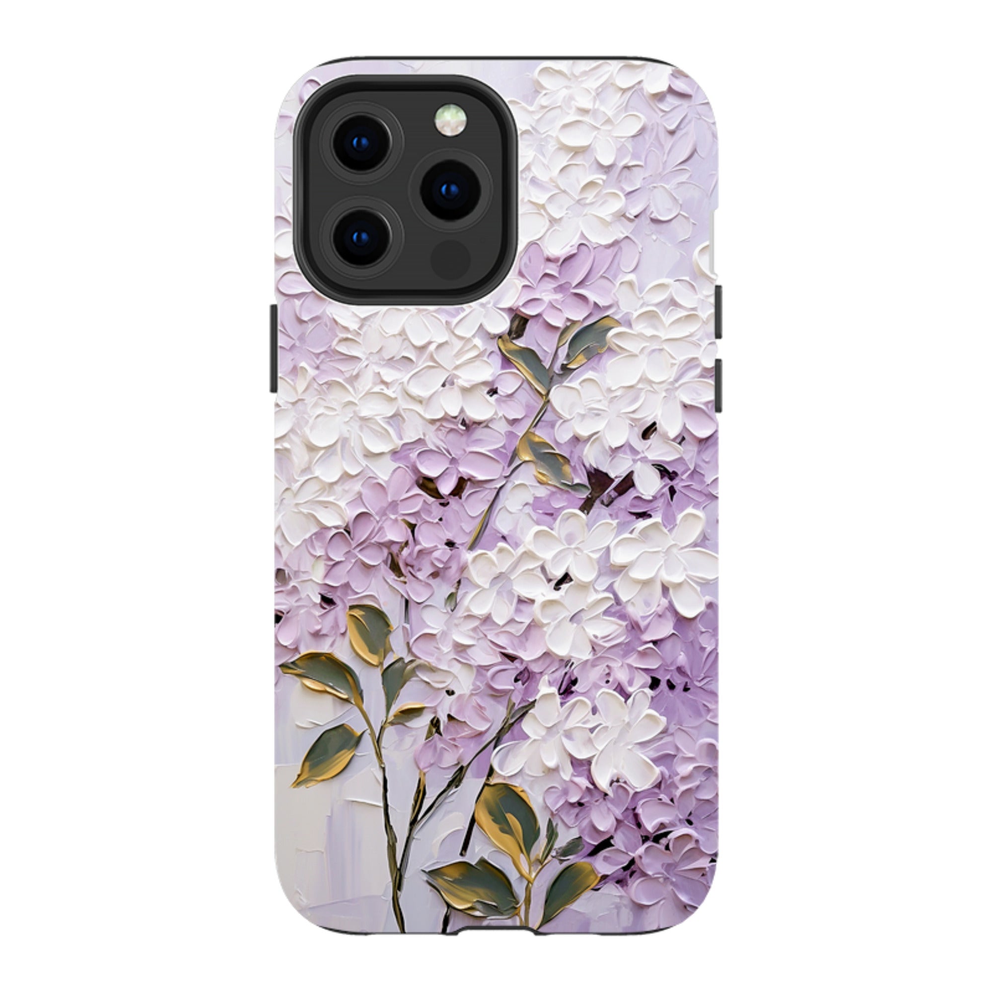 iPhone Tough Case - Purple Floral II