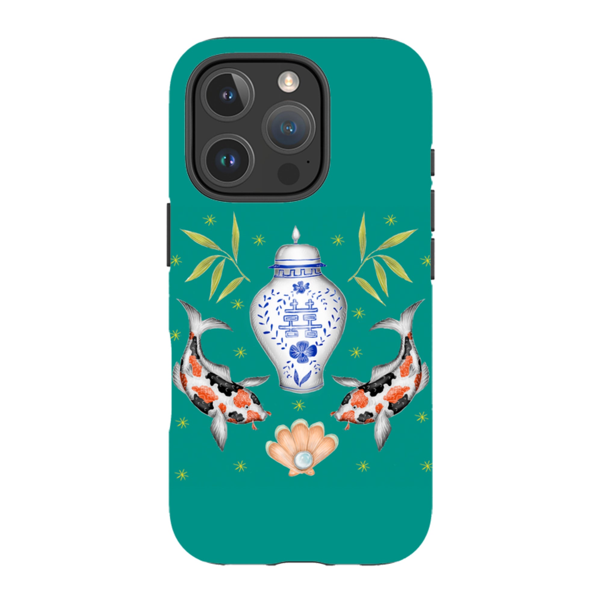 iPhone Tough Case - Koi Carp By Catherine Rowe