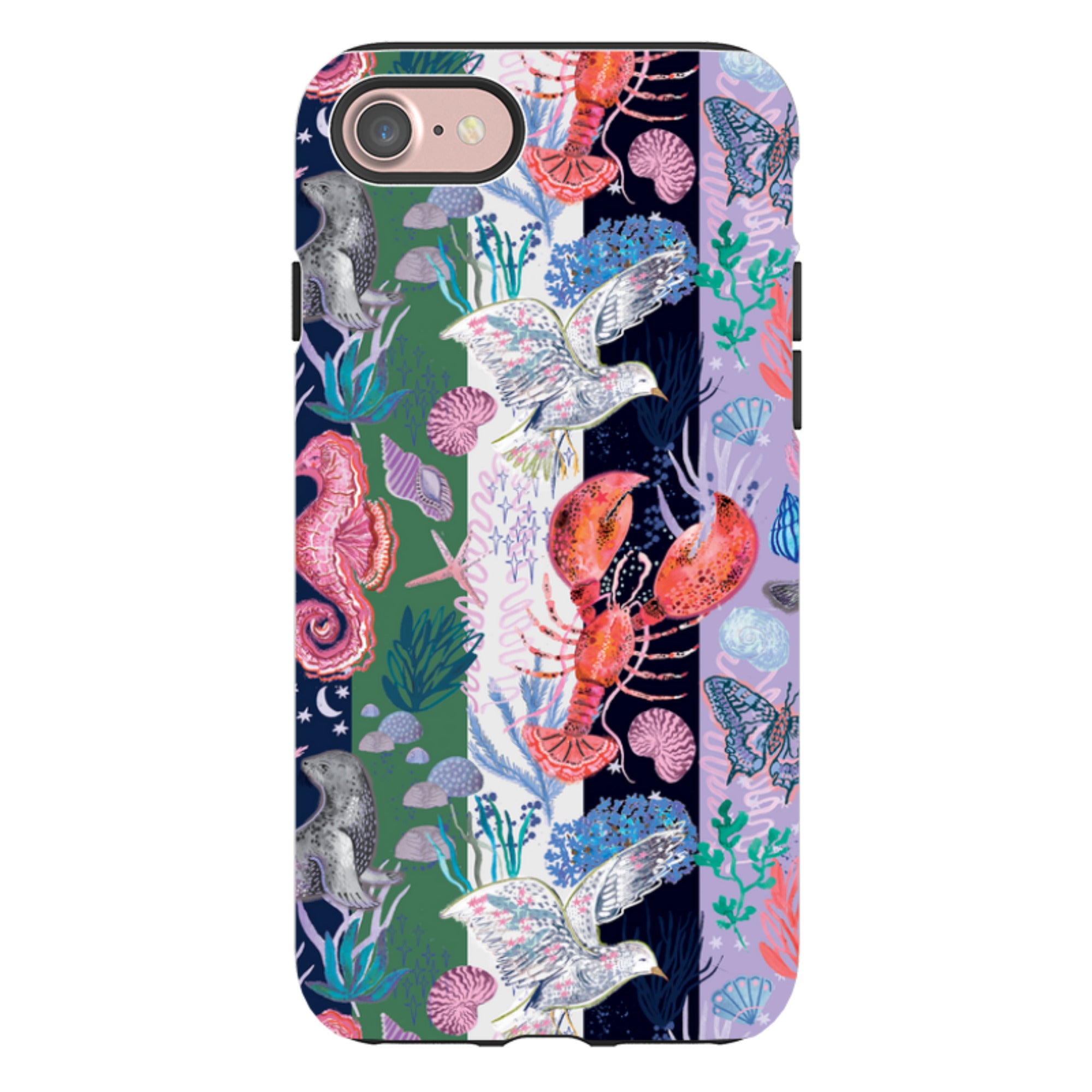 iPhone Case - Coastal Calling Stripe I By Emma Frances Grant