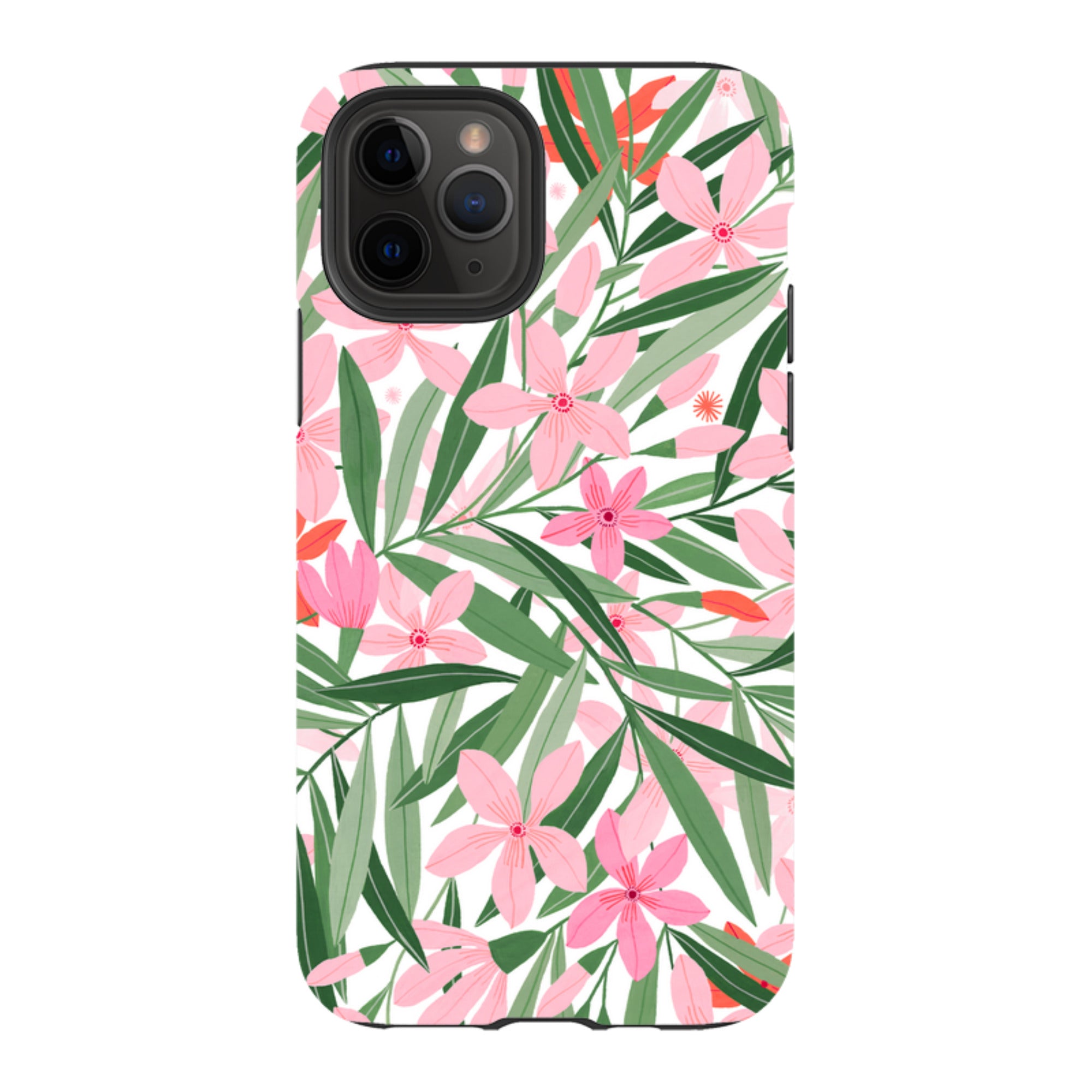 iPhone Tough Case - Oleandro Pattern By Madalina Andronic