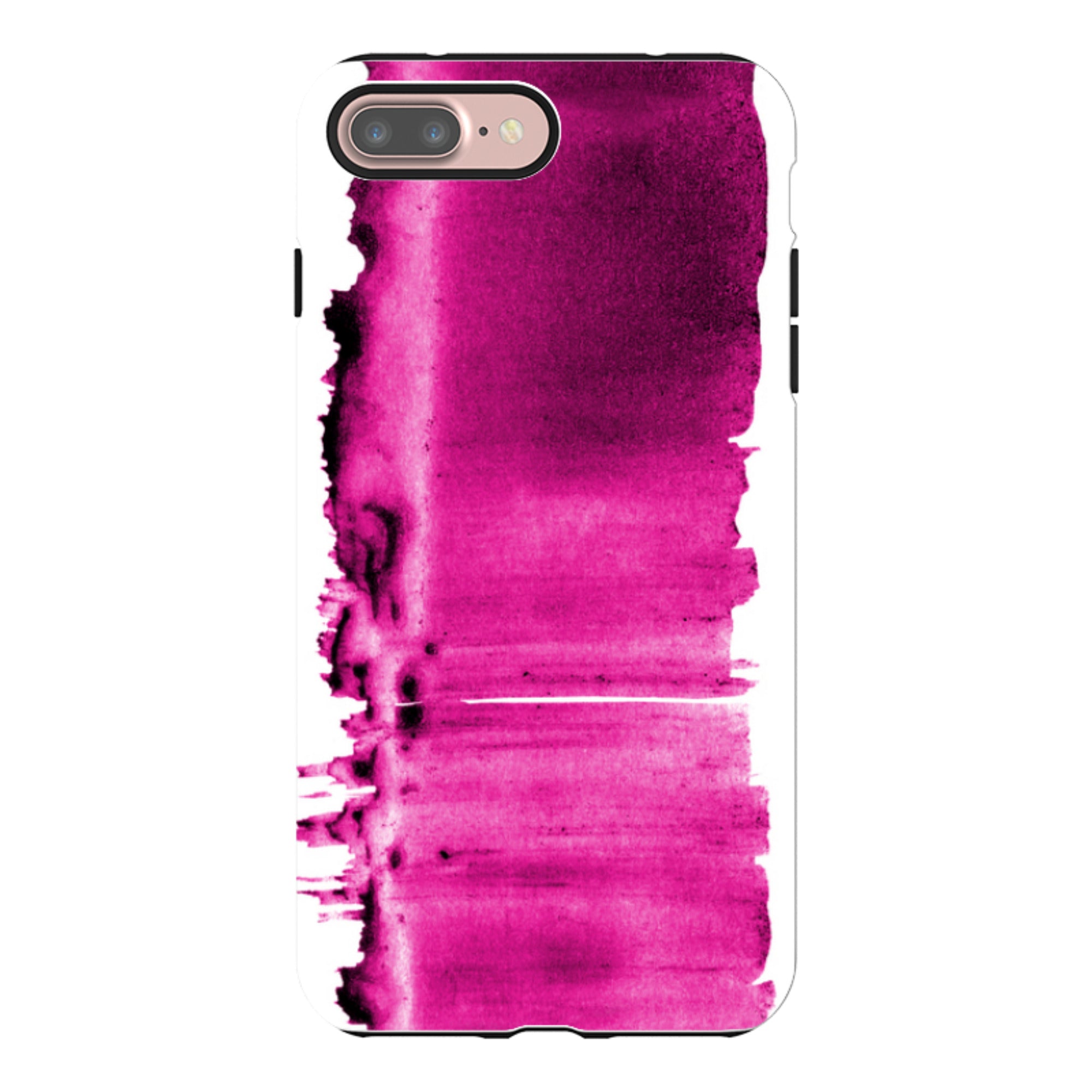 iPhone Tough Case - Pink Ink By Kitty Joseph