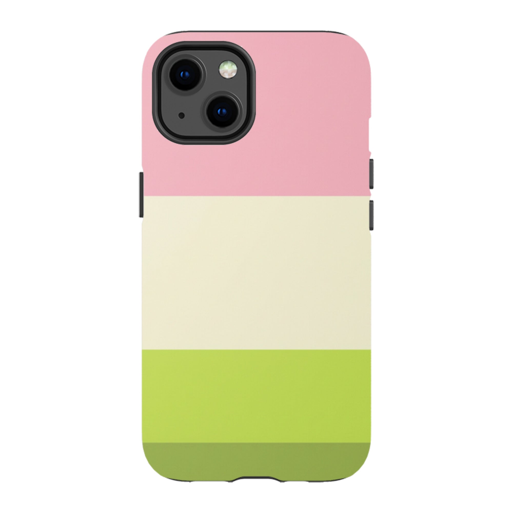 iPhone MagSafe Tough Case - Pink & Sage Green