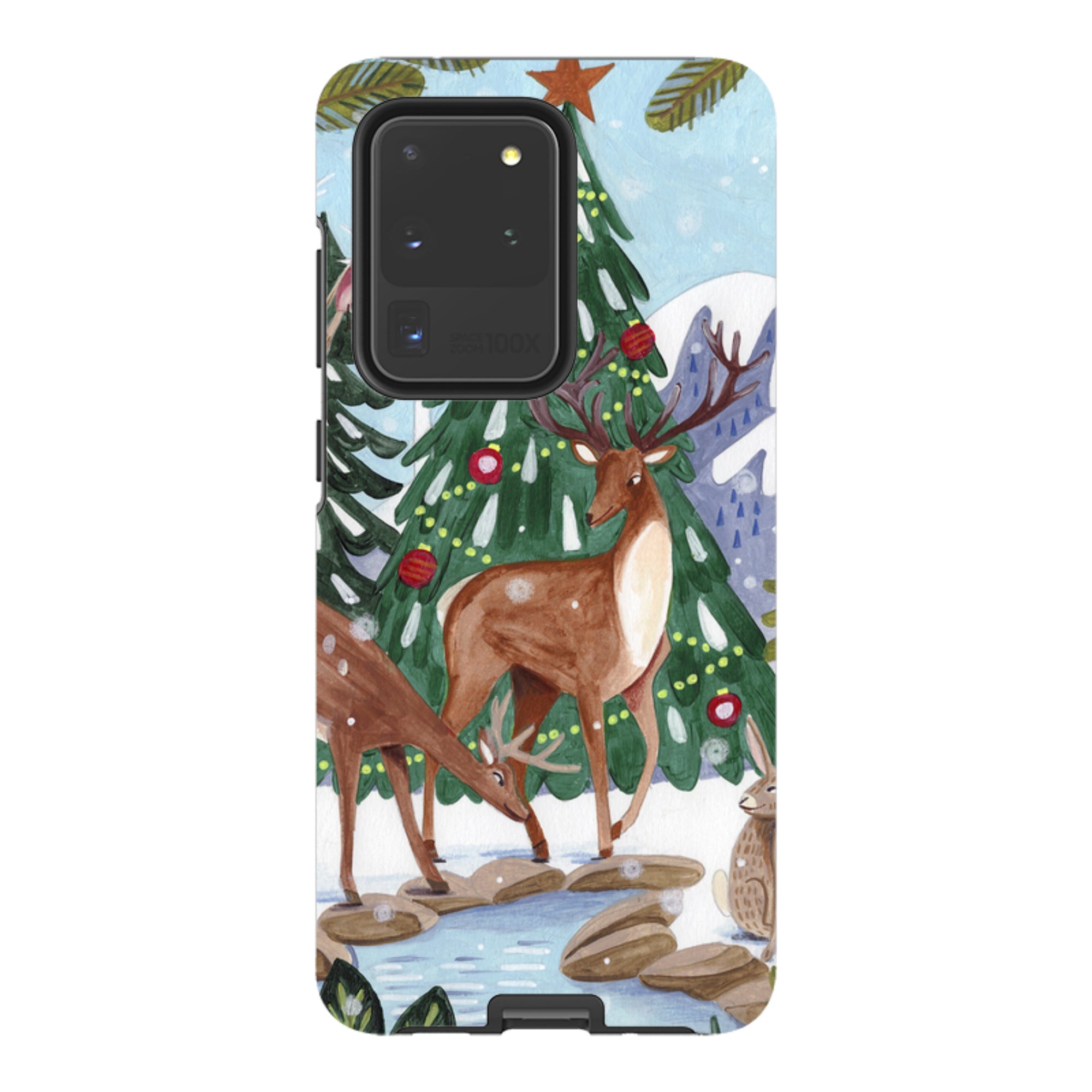Samsung Tough Case - Winter Forest By Caroline Bonne Muller