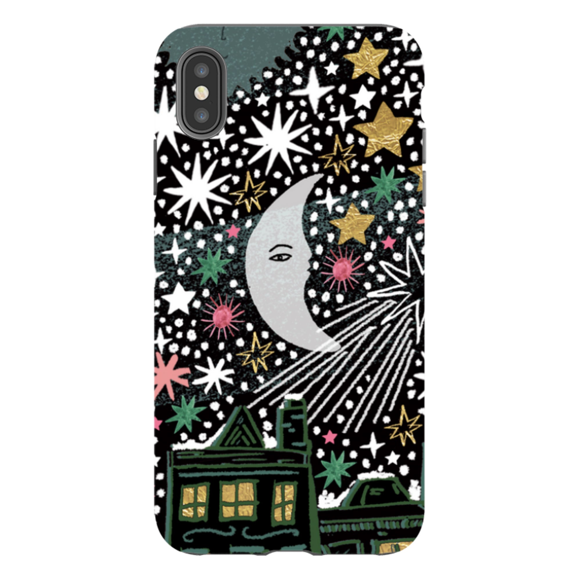 iPhone Tough Case - Night Before Xmas I By Emma Frances Grant