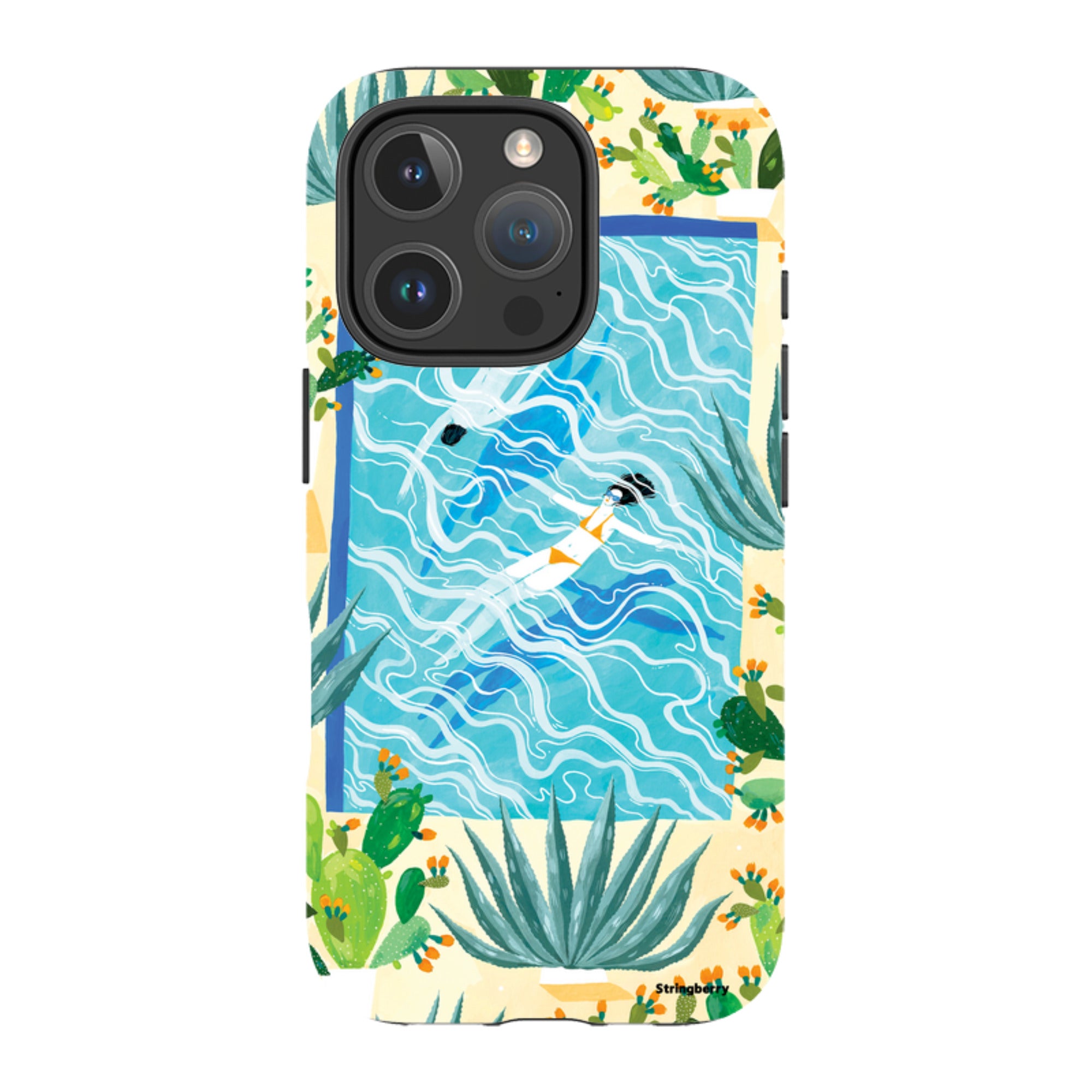 iPhone Tough Case - La Piscina By Madalina Andronic