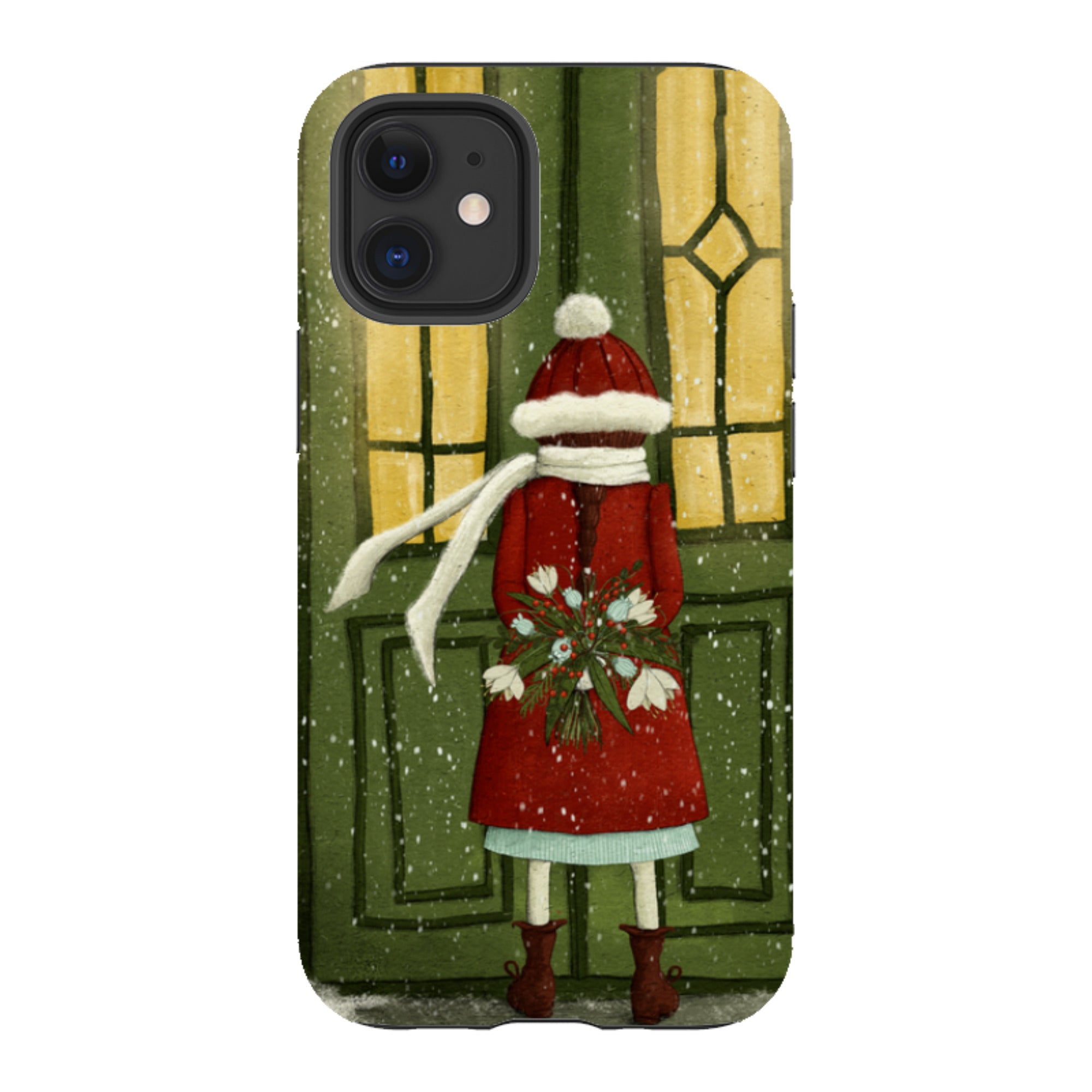 iPhone Tough Case - Winter Flowers By Maja Lindberg