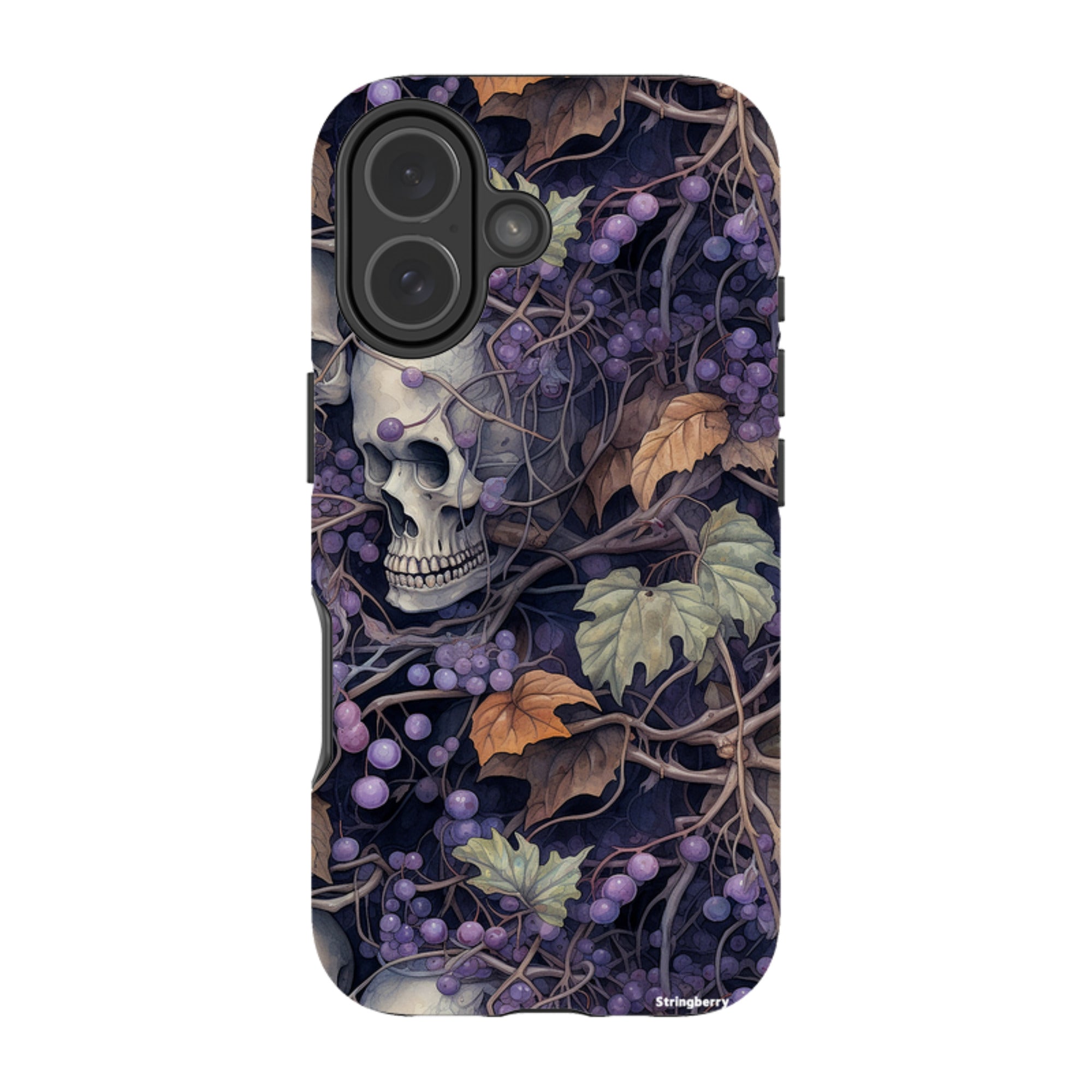 iPhone Tough Case - Grape Skull