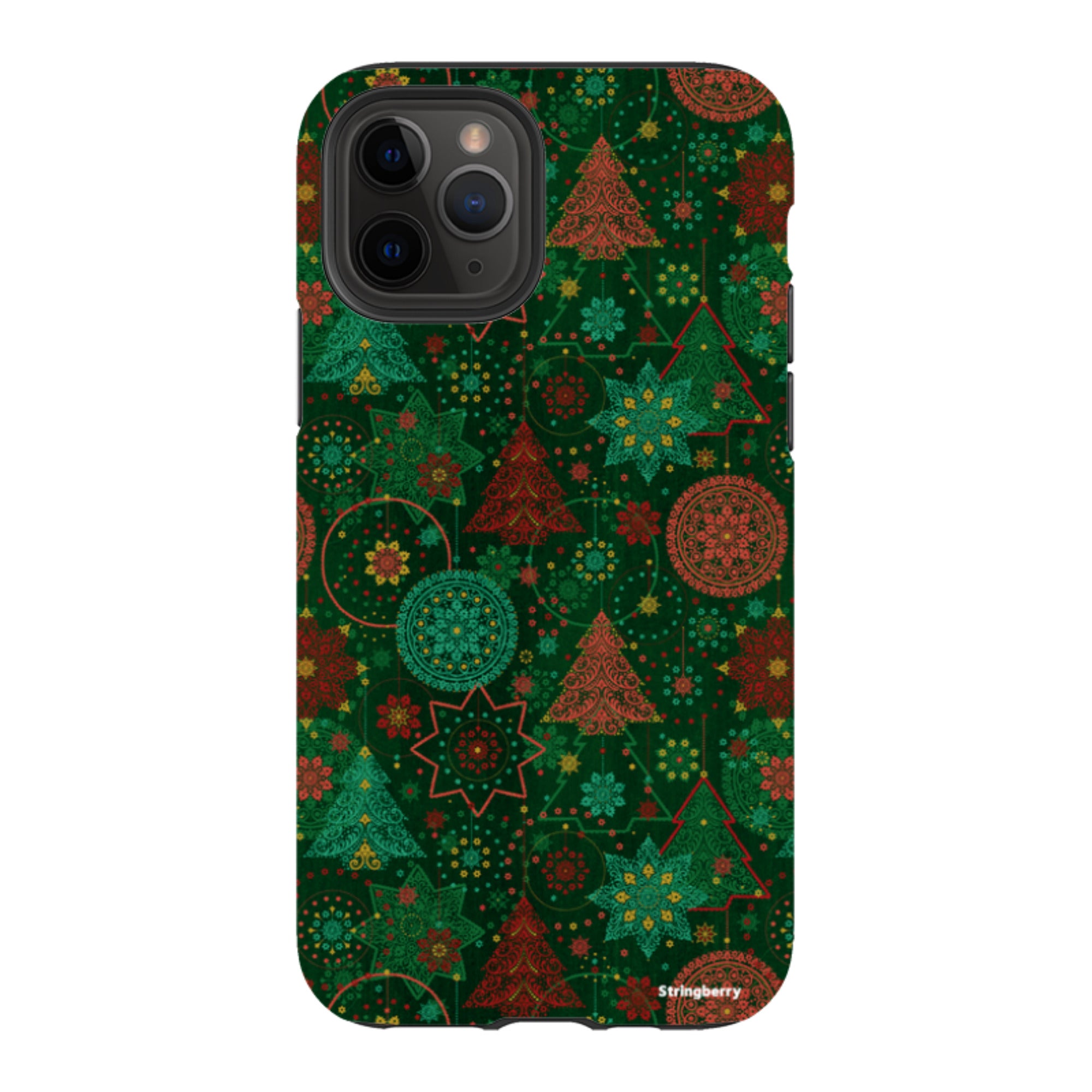 iPhone Tough Case - Christmas Forest By Natalie Pedetti Prack