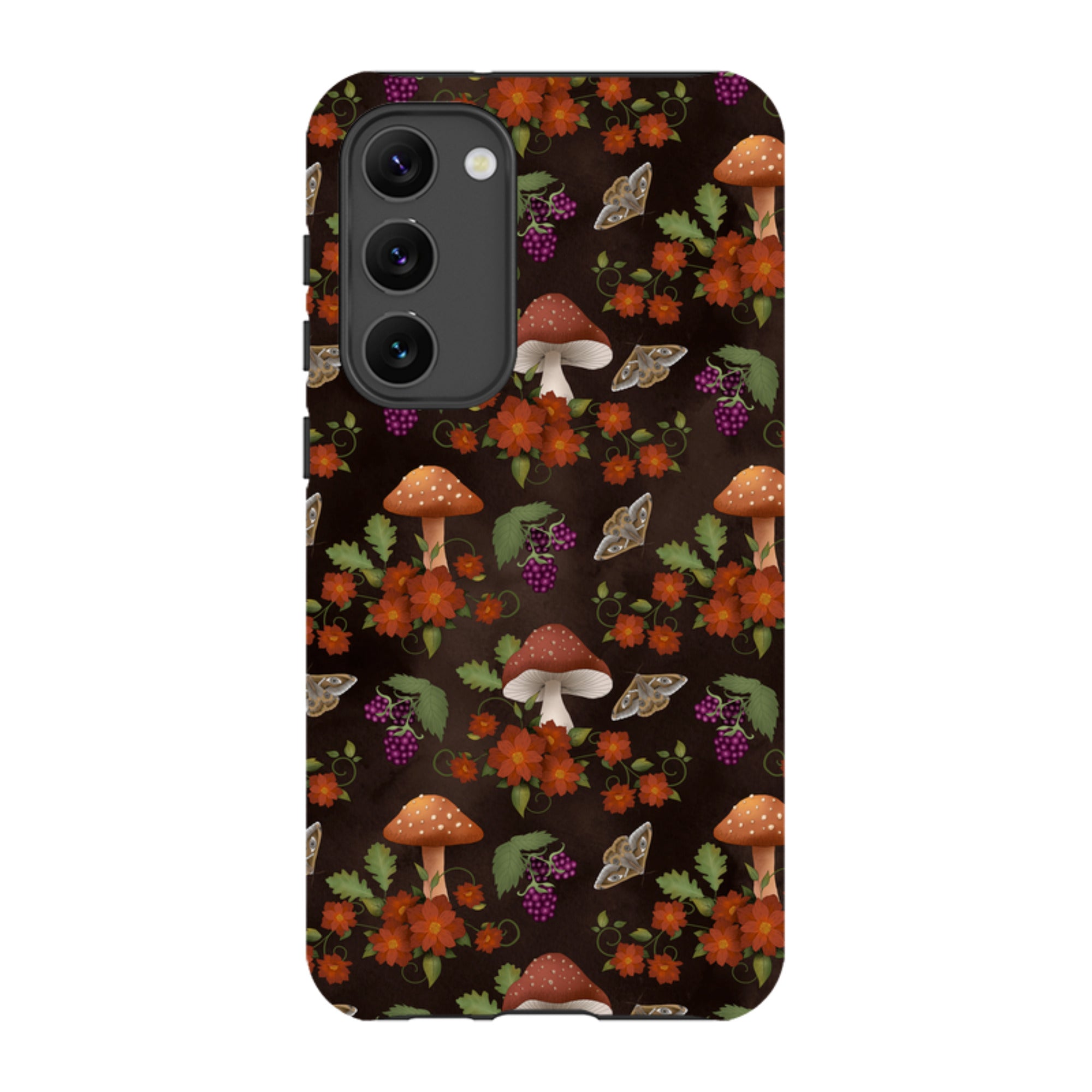 Samsung Tough Case -Mushroom Floral