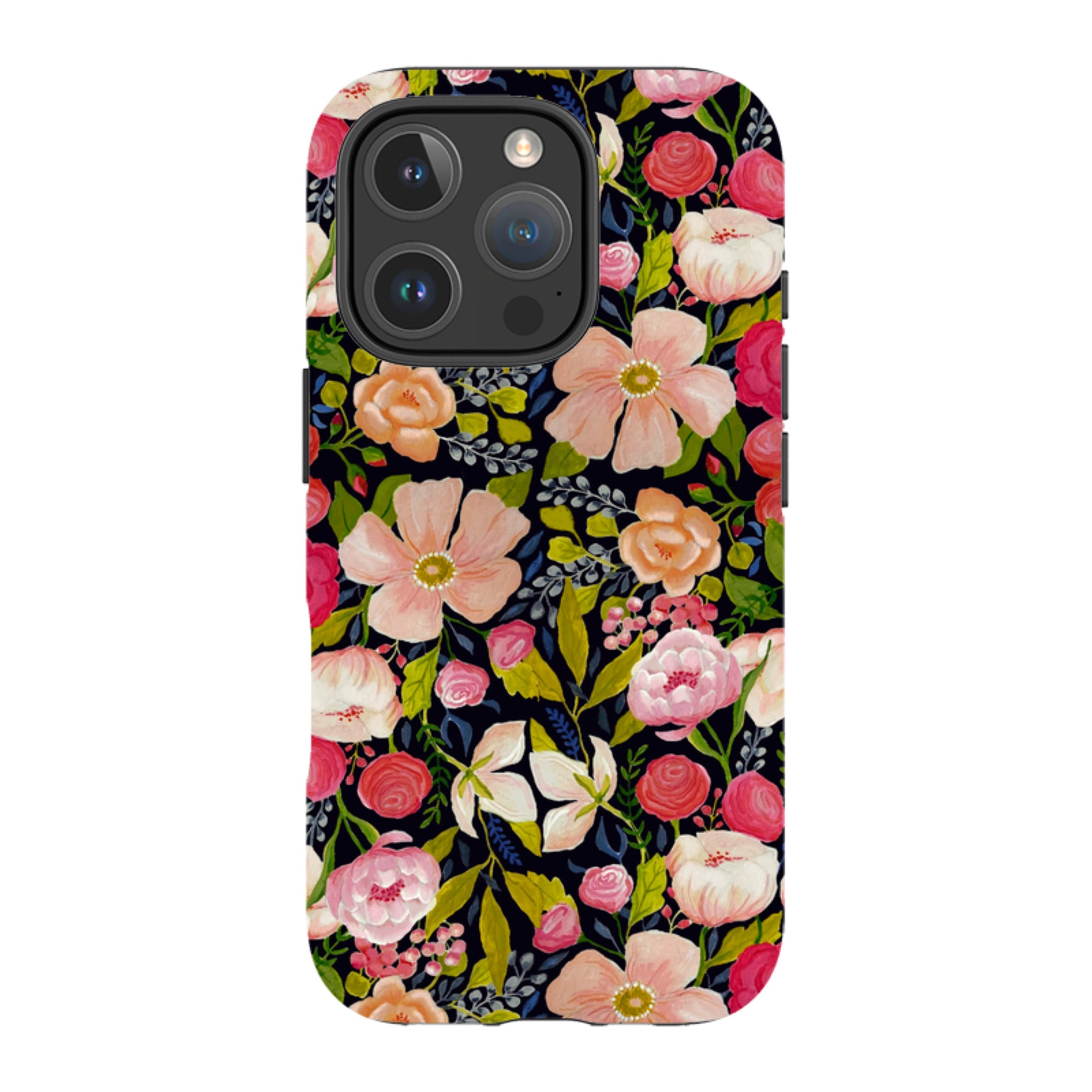 iPhone Tough Case - Vintage Roses By Bex Parkin