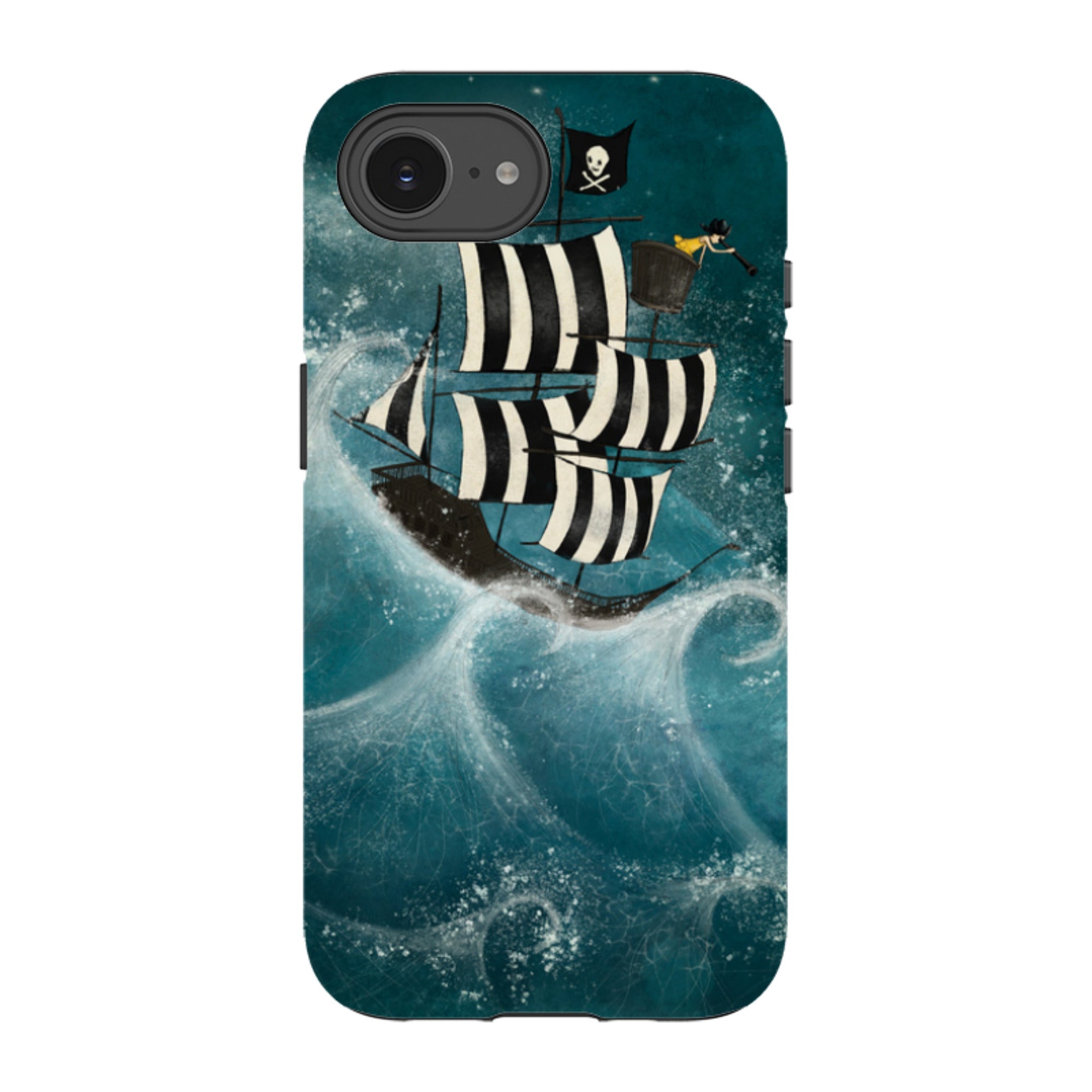 iPhone Tough Case - Face The Storm By Maja Lindberg