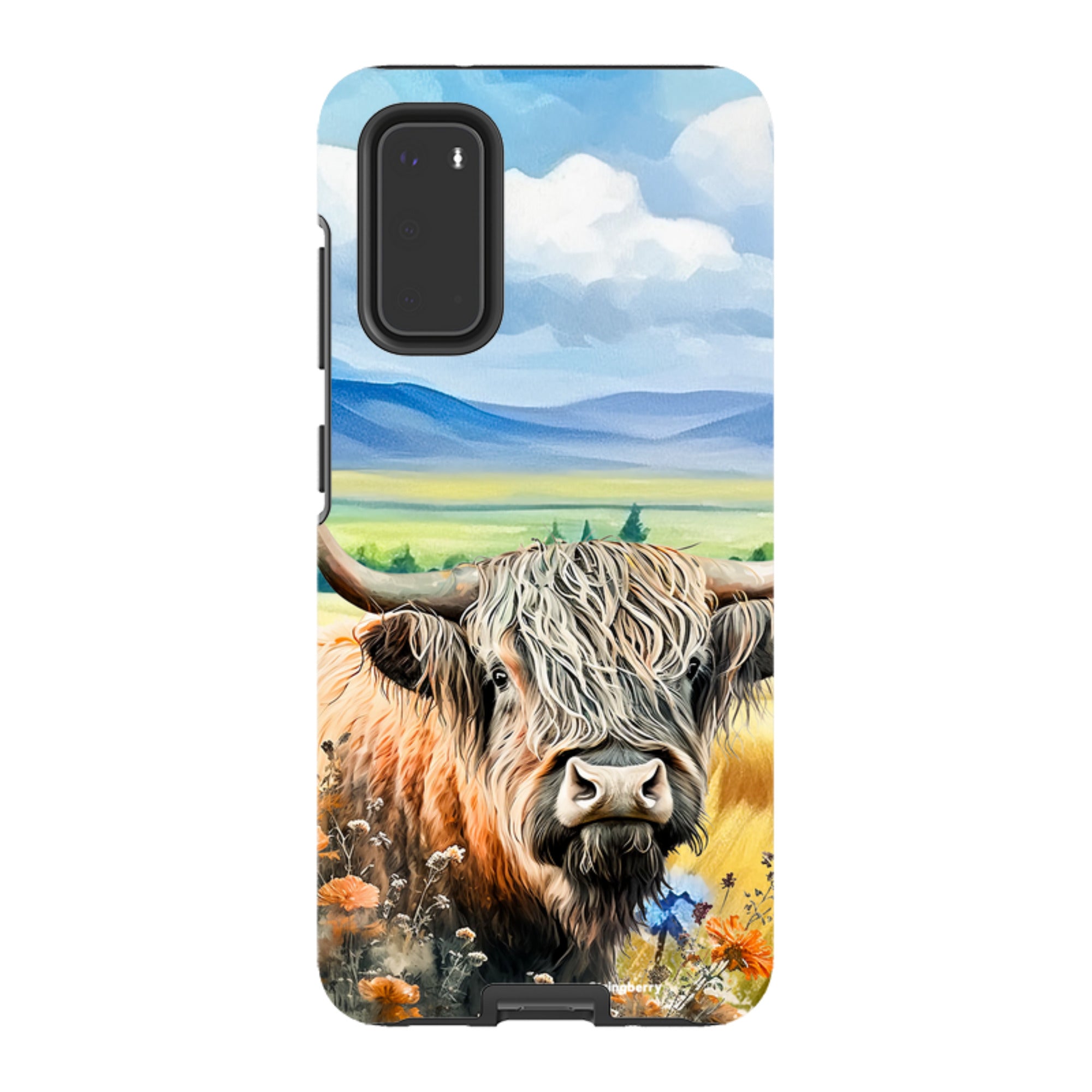 Samsung Tough Case - Highland Cow V
