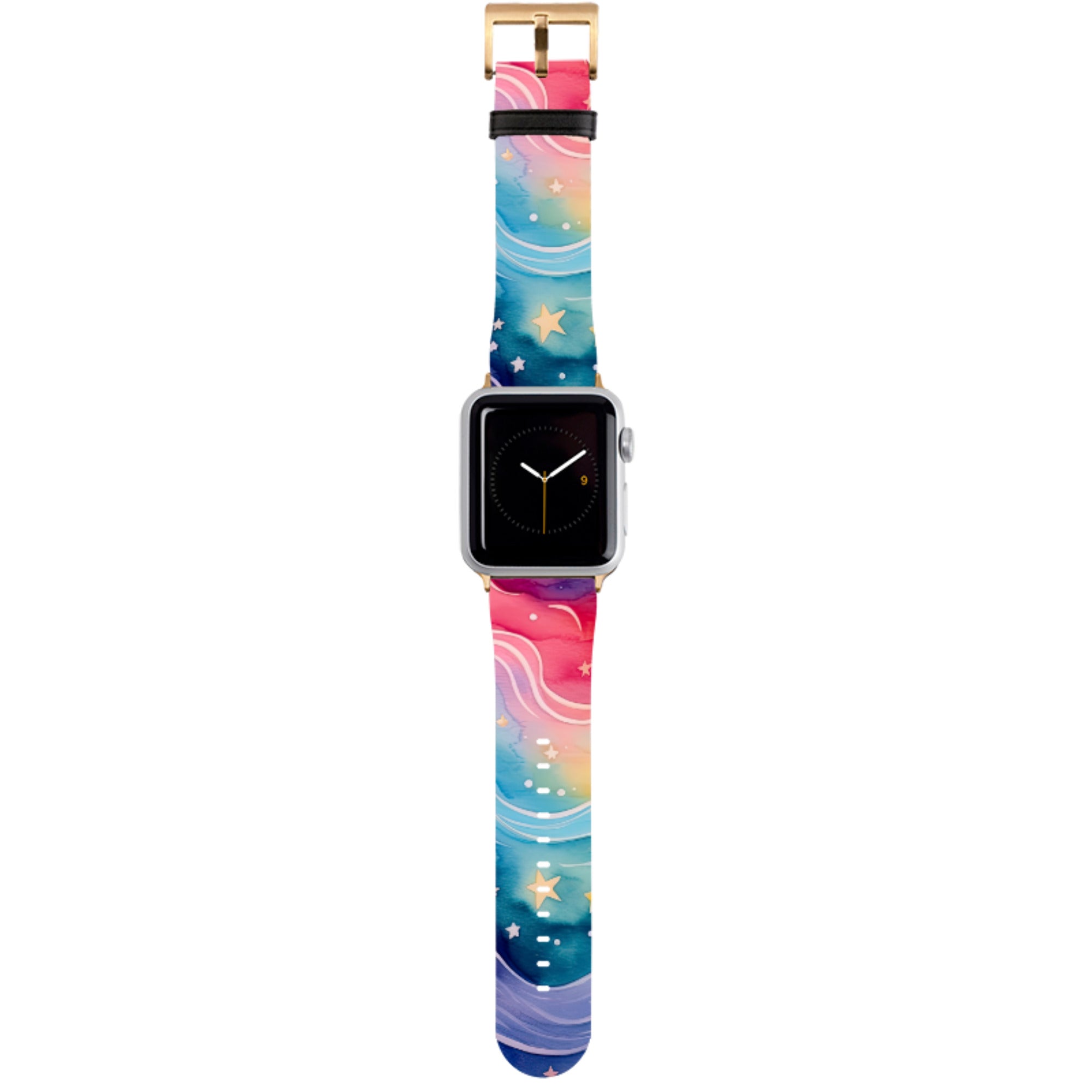 Rainbow Stars IV Apple Watch Strap