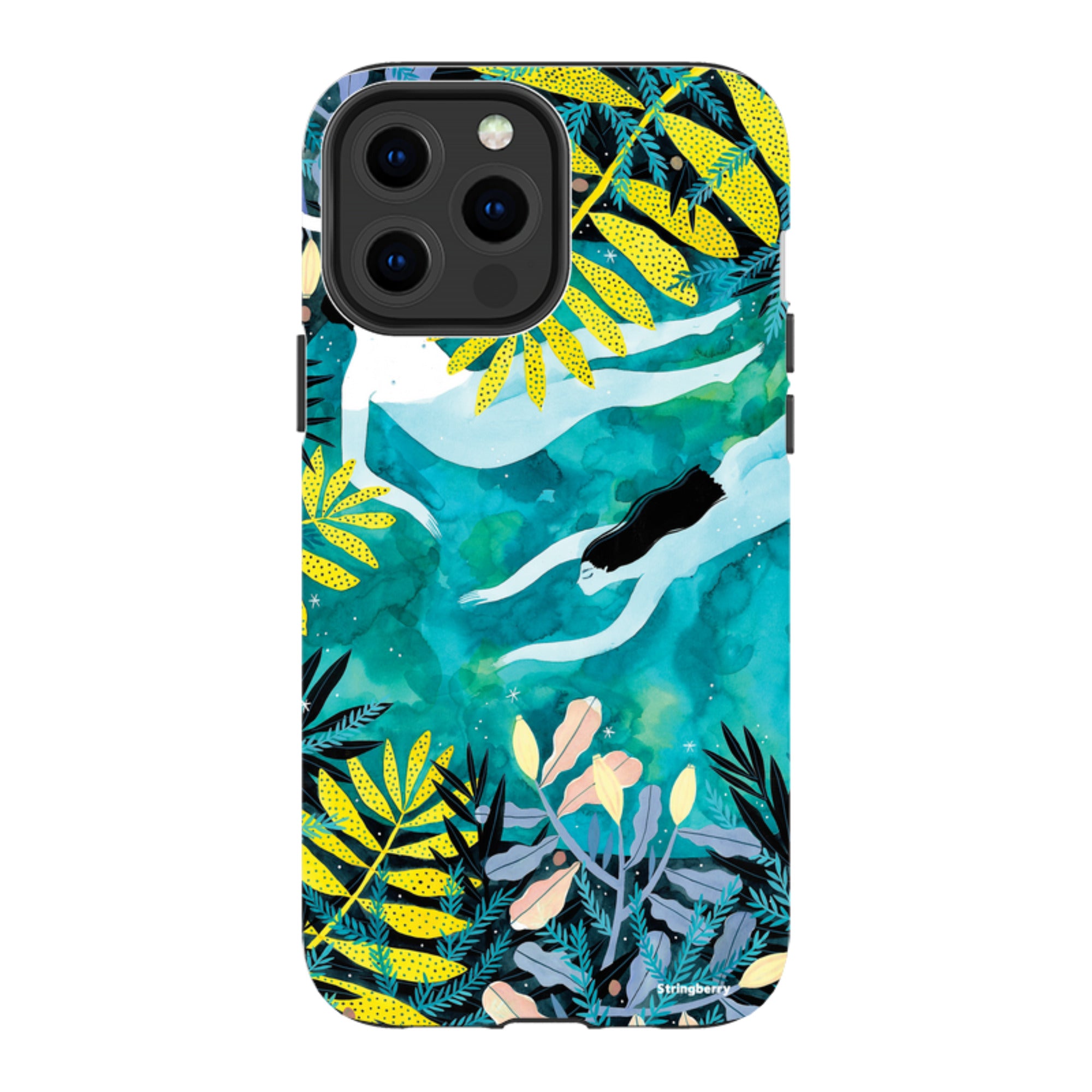 iPhone MagSafe Tough Case -  Night Swimming By Madalina Andronic