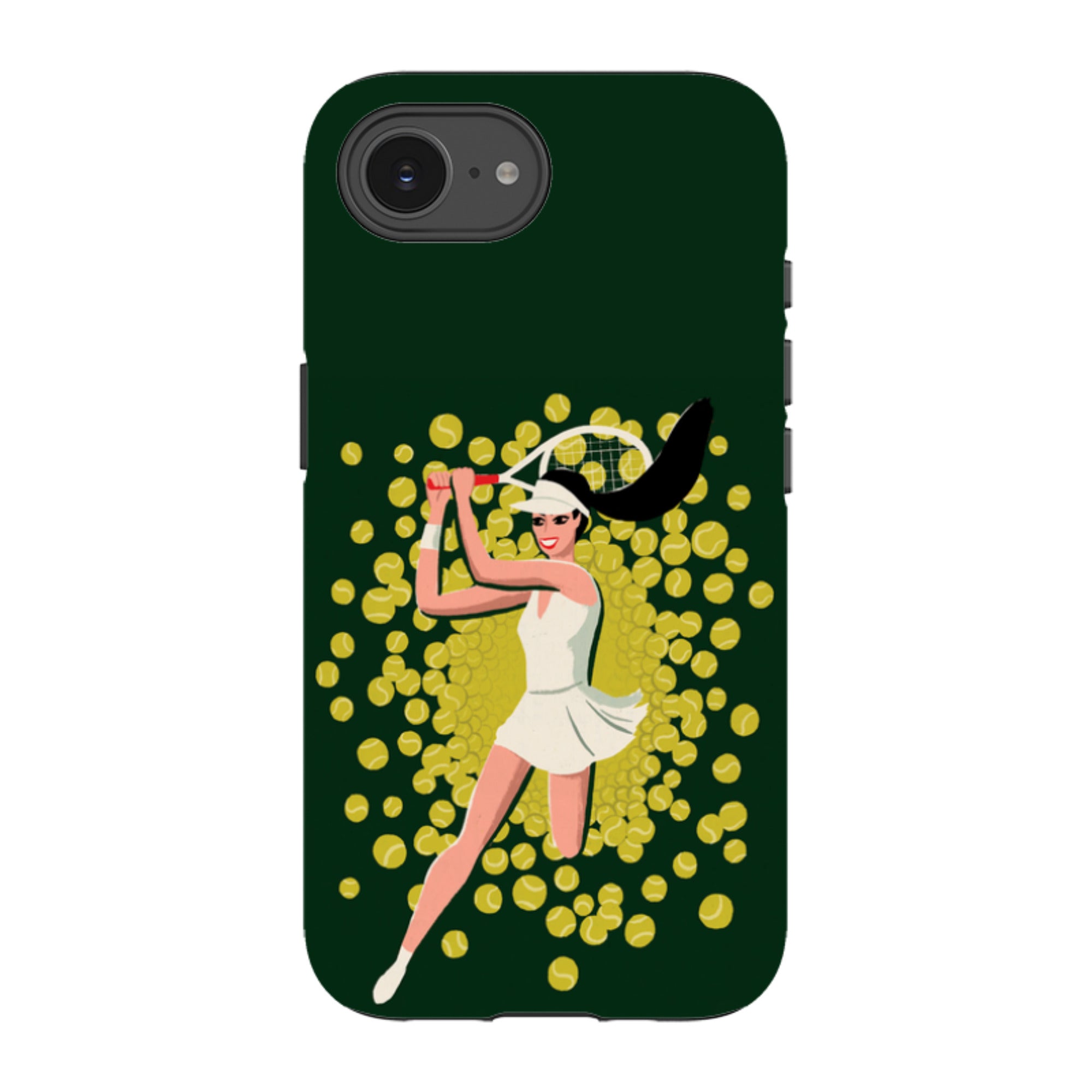 iPhone Tough Case - Tennis Burst