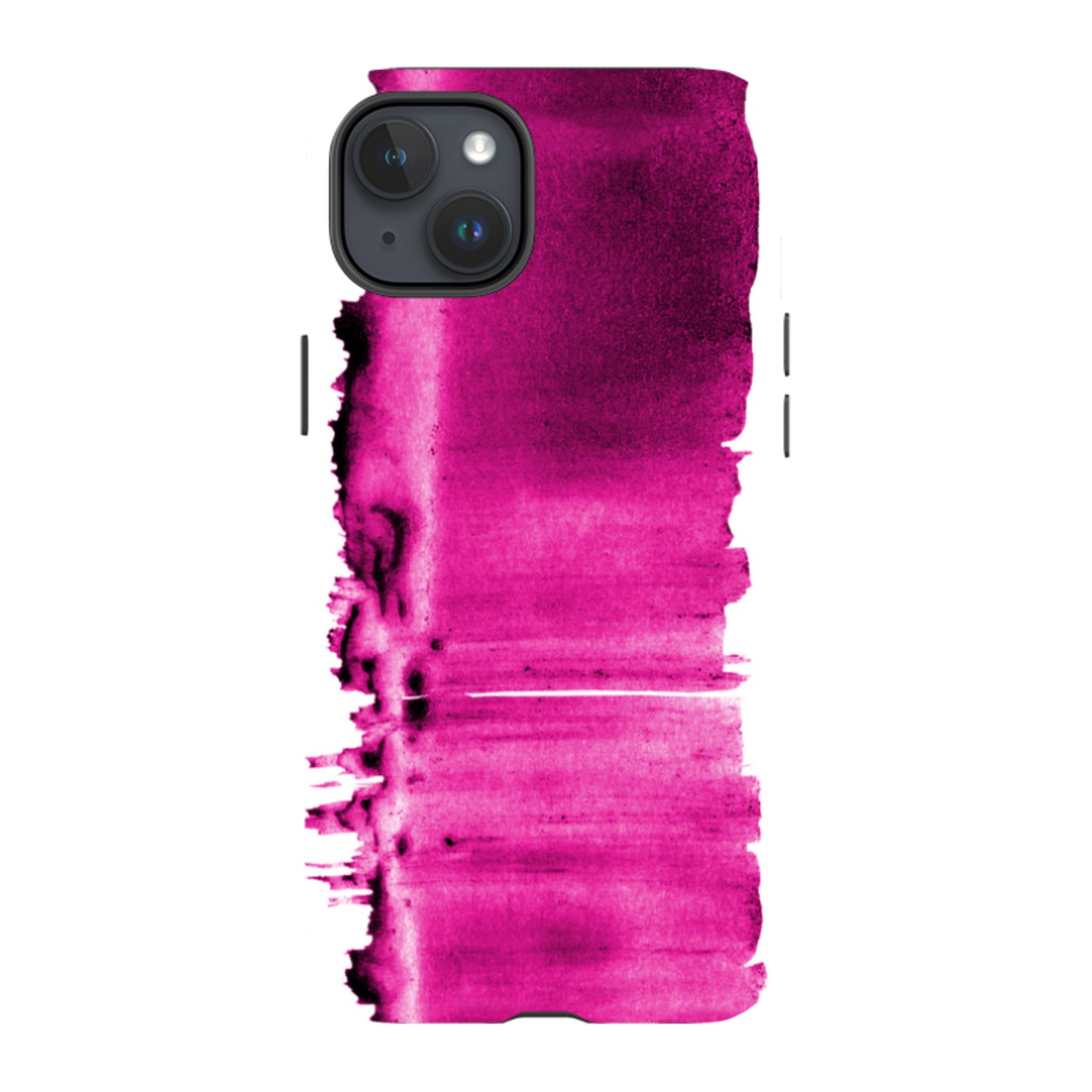 iPhone Tough Case - Pink Ink By Kitty Joseph