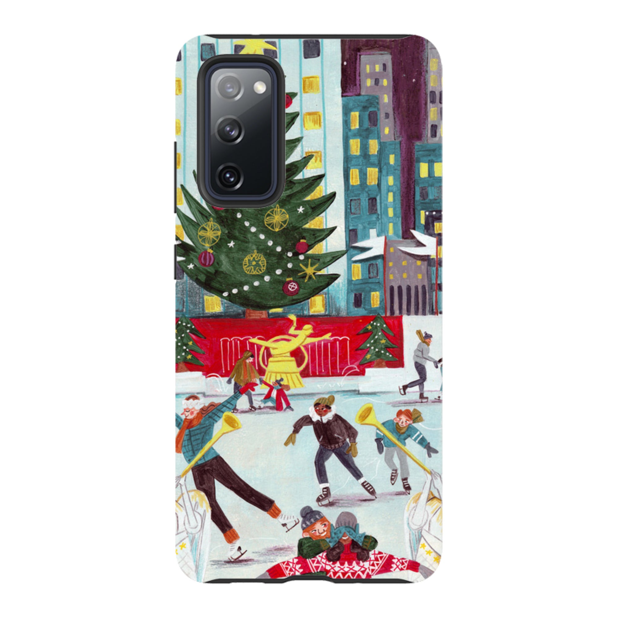 Samsung Tough Case - Xmas In New York By Caroline Bonne Muller