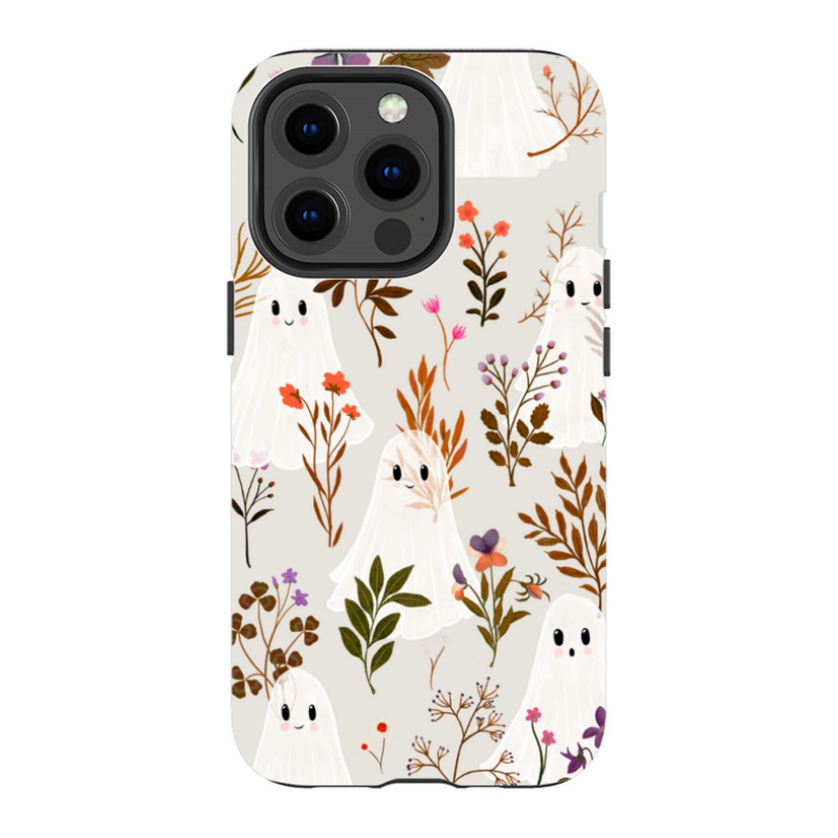 iPhone Tough Case - Ghost in the Garden - Stone By Katherine Quinn
