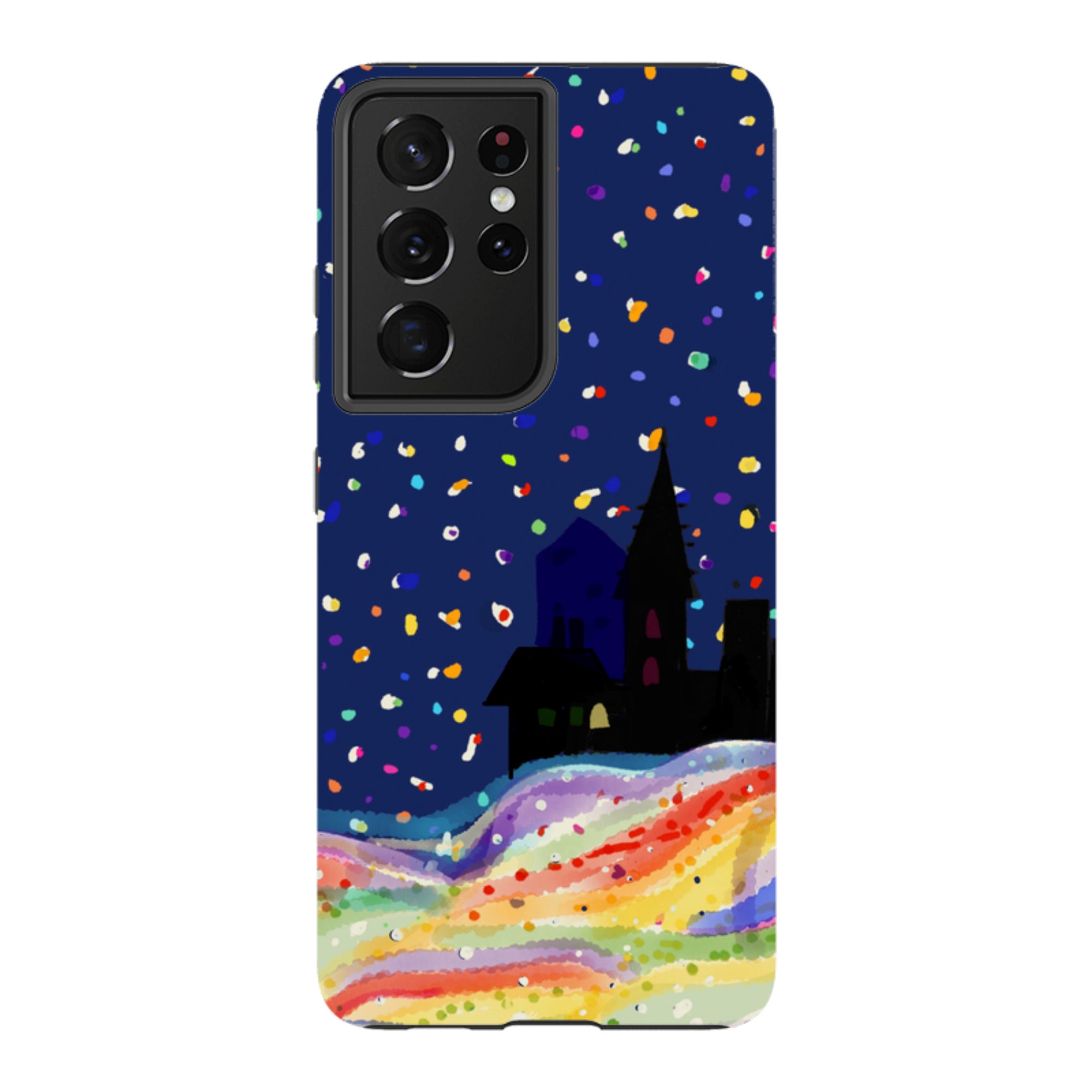 Samsung Tough Case - Rainbow Snow By Sarah Campbell
